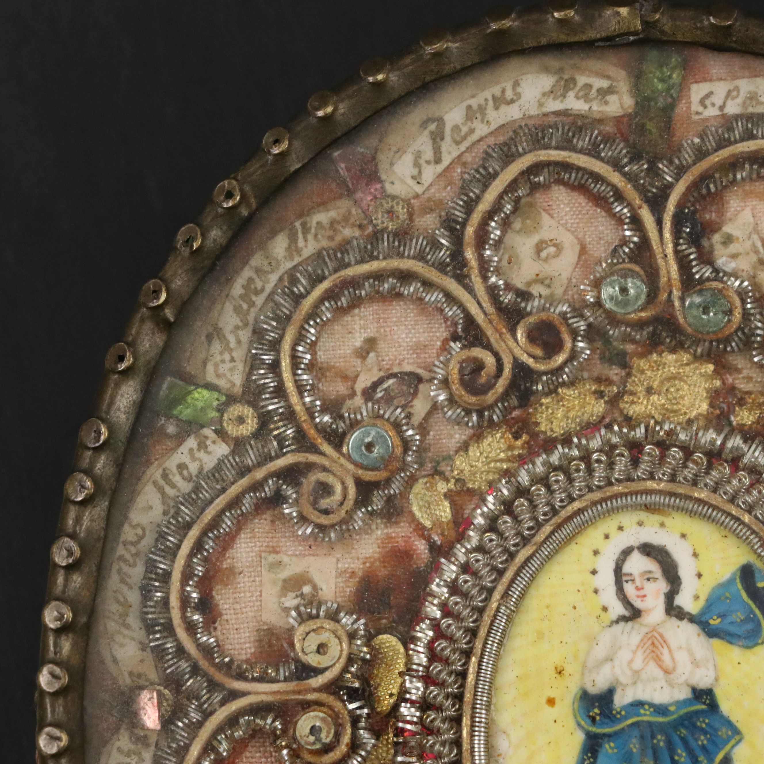 Double-Sided 27 Saints Catholic Multi-Reliquary Theca