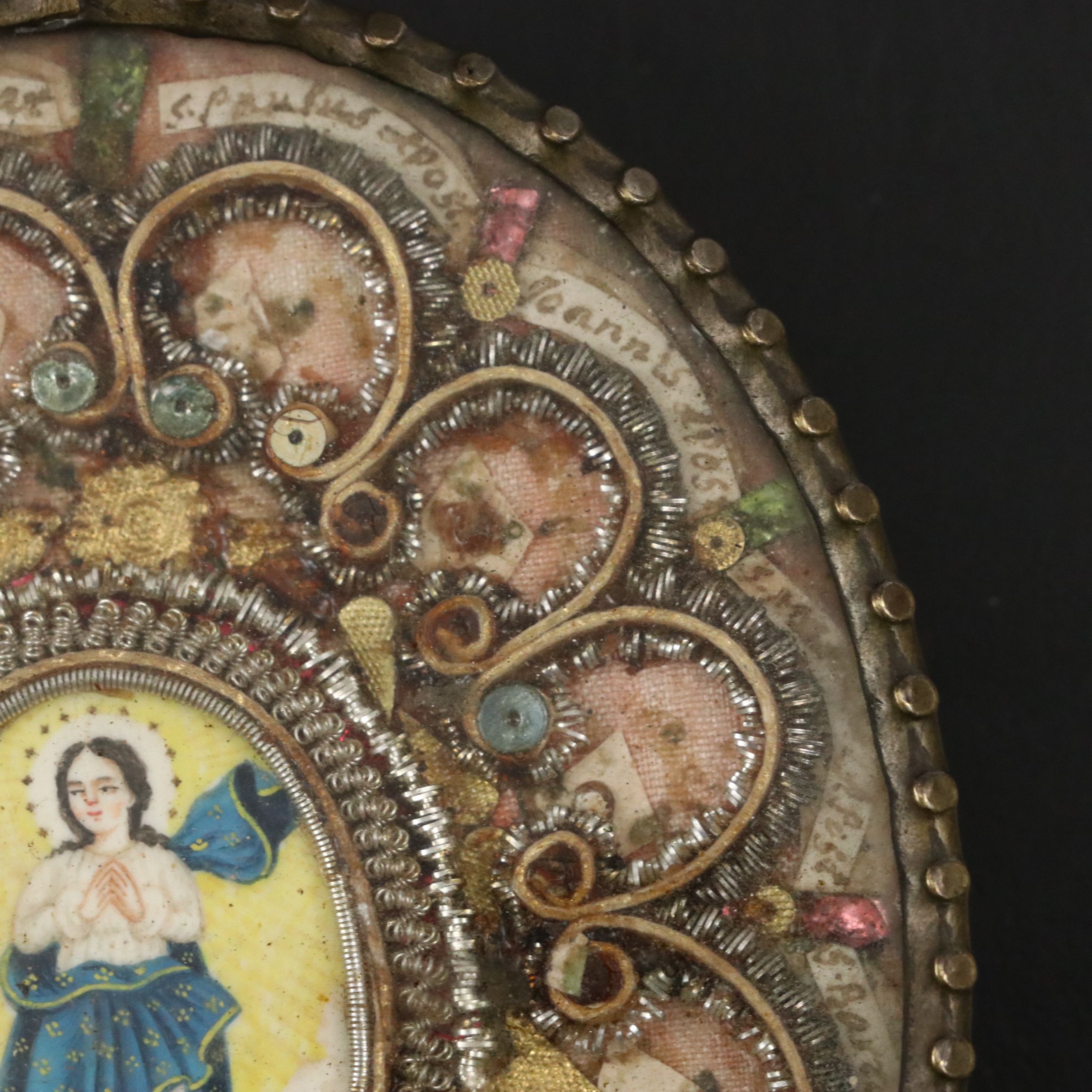 Double-Sided 27 Saints Catholic Multi-Reliquary Theca