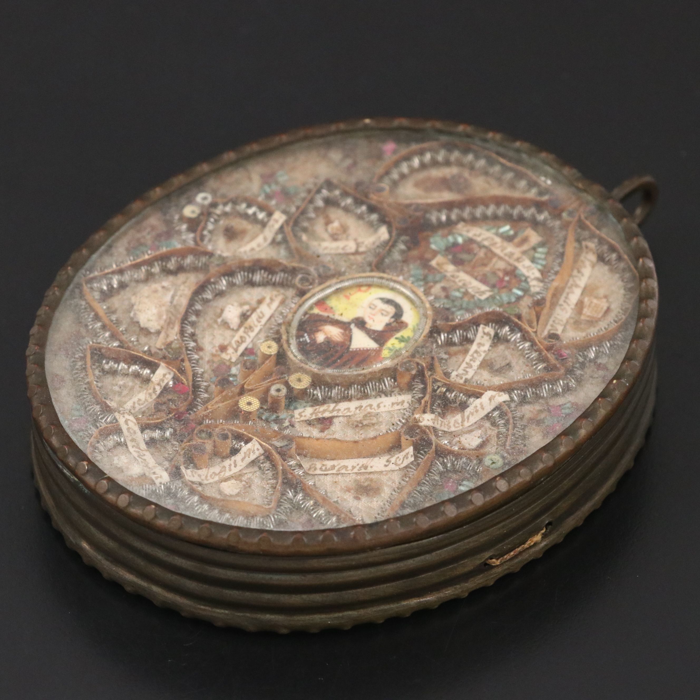 Double-Sided 27 Saints Catholic Multi-Reliquary Theca