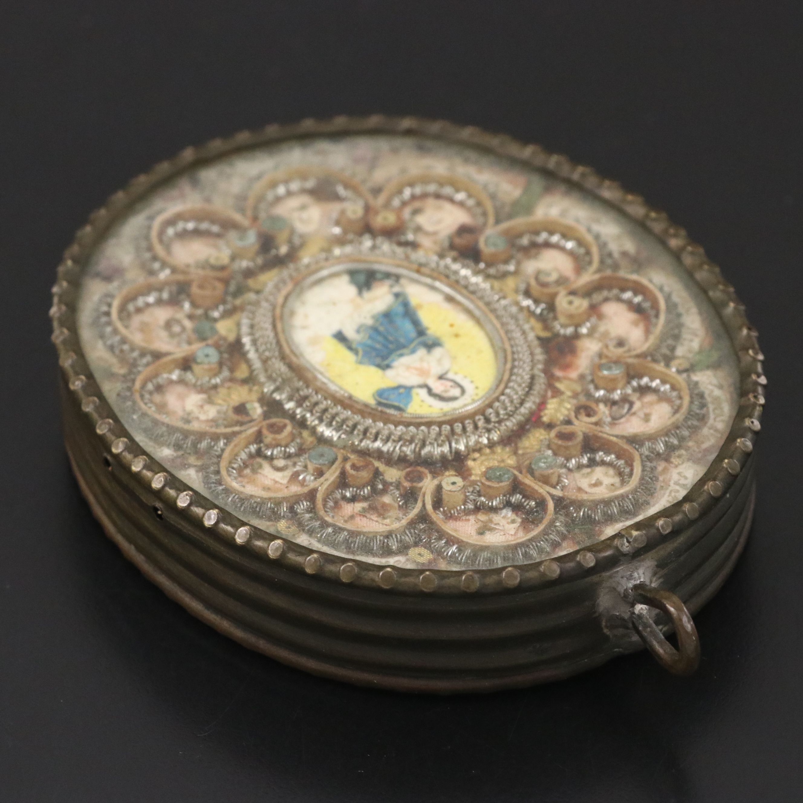 Double-Sided 27 Saints Catholic Multi-Reliquary Theca