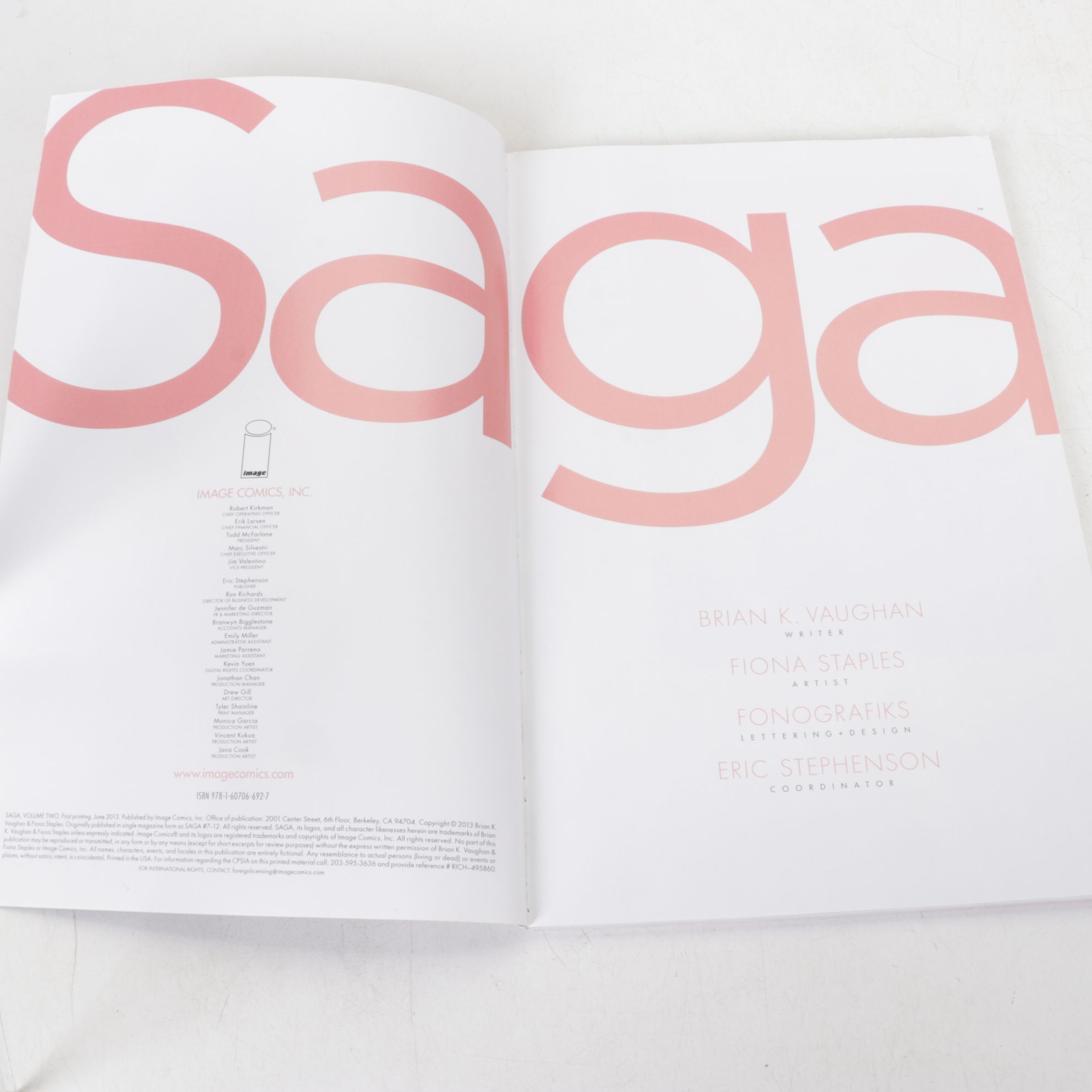 Brian K. Vaughan's "Saga" and Other Graphic Novel Series