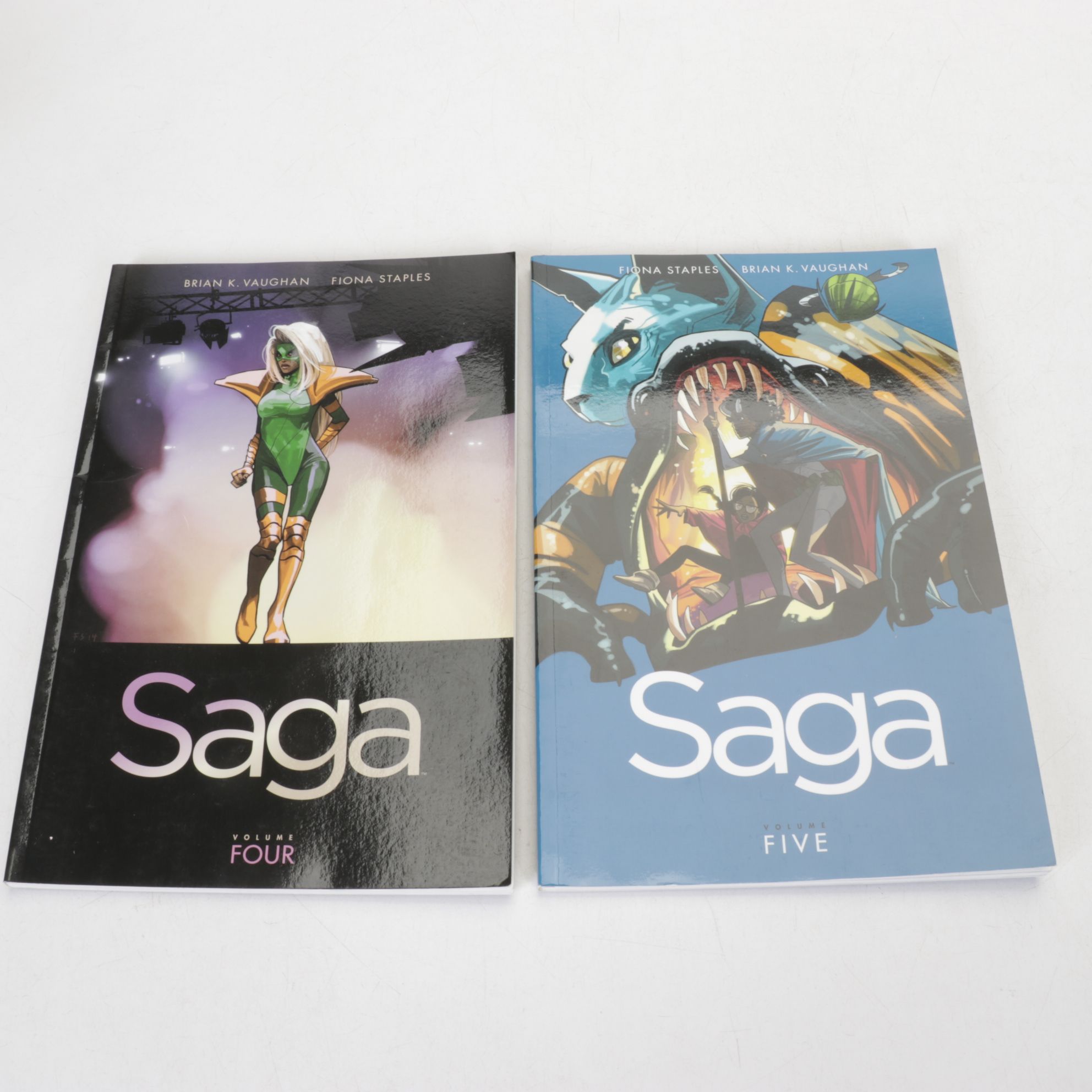 Brian K. Vaughan's "Saga" and Other Graphic Novel Series