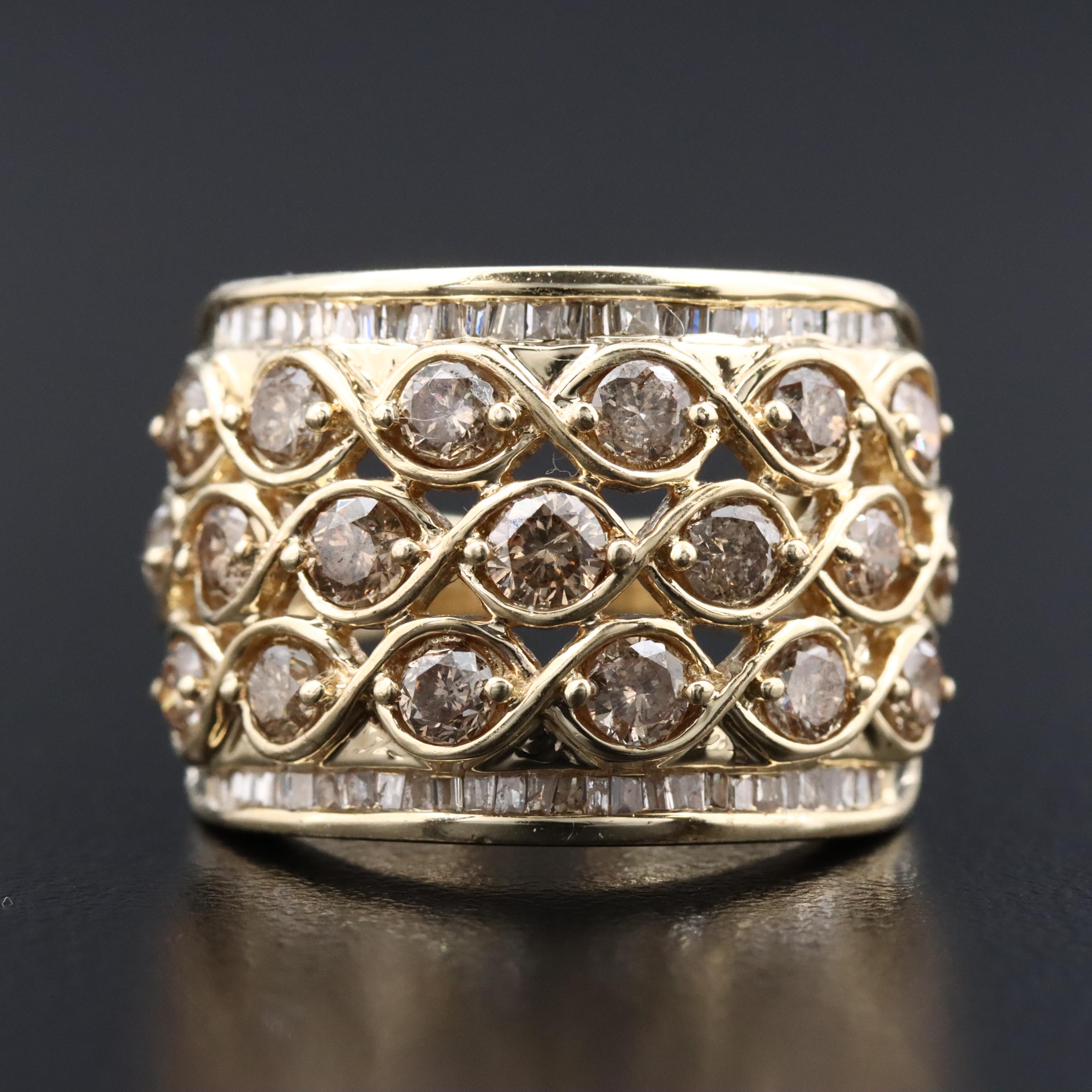 10K 2.54 CTW Diamond Ring