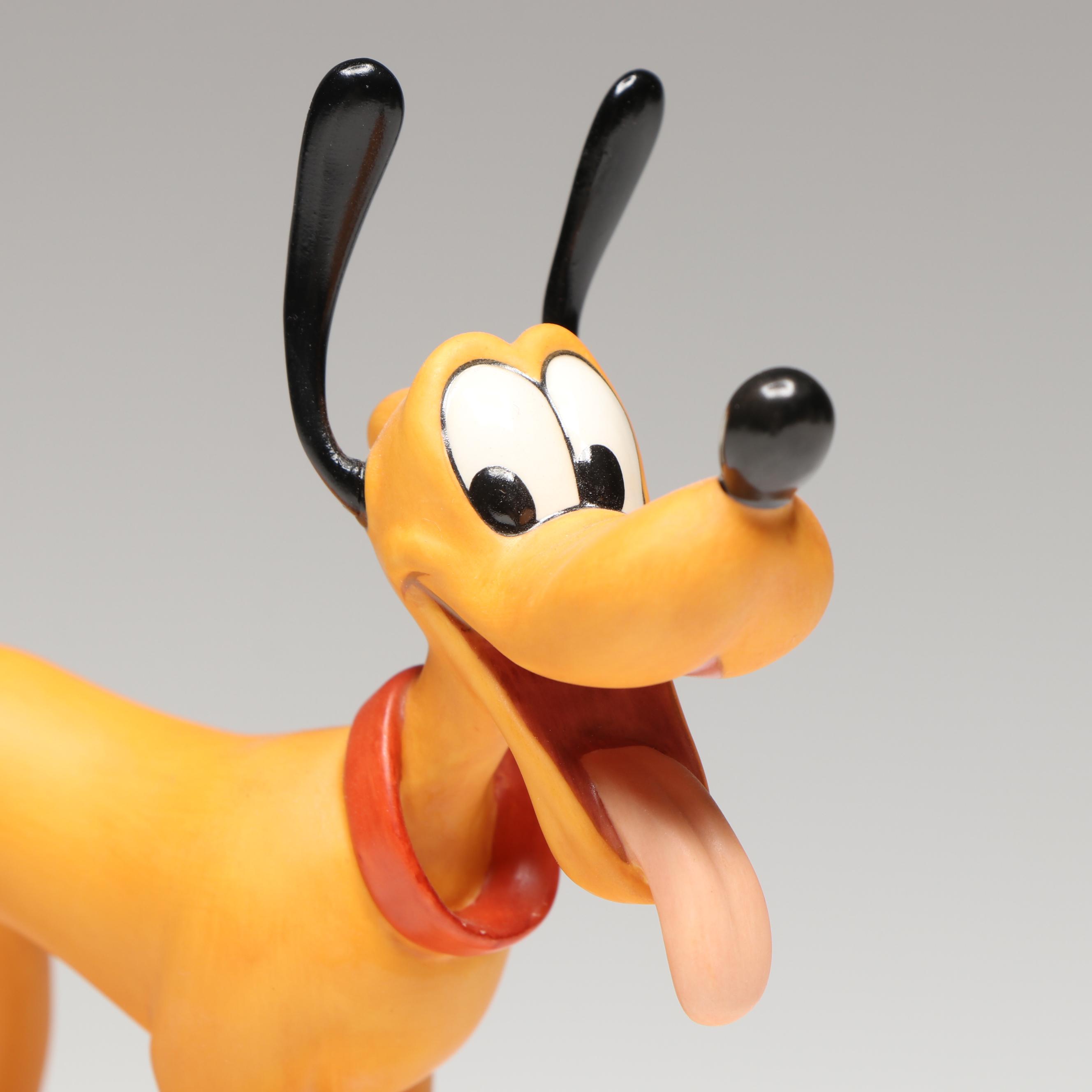 Disney Mickey Mouse Club "Keep the Beat" Pluto Porcelain Figurine