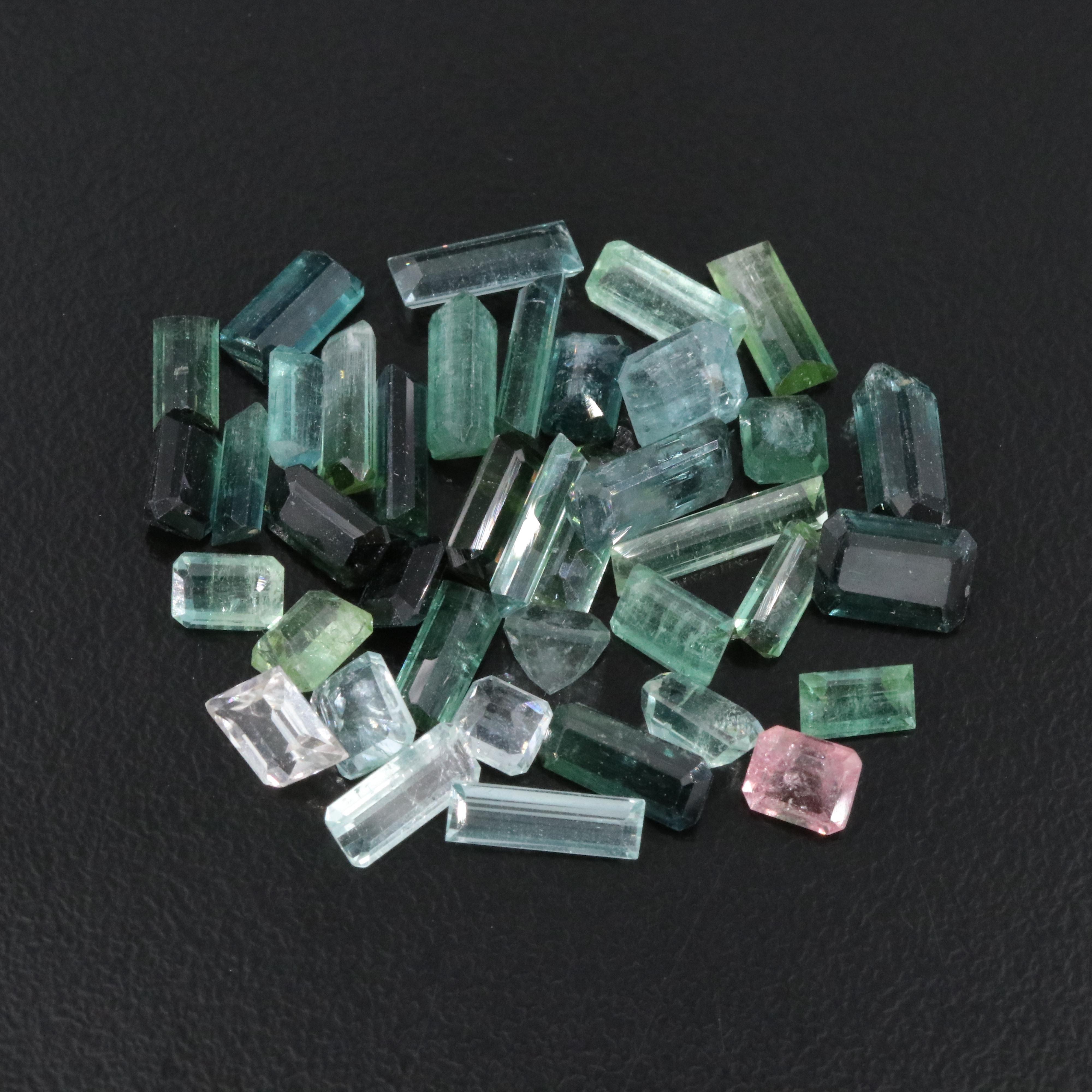 Loose 26.34 CTW Tourmaline Lot