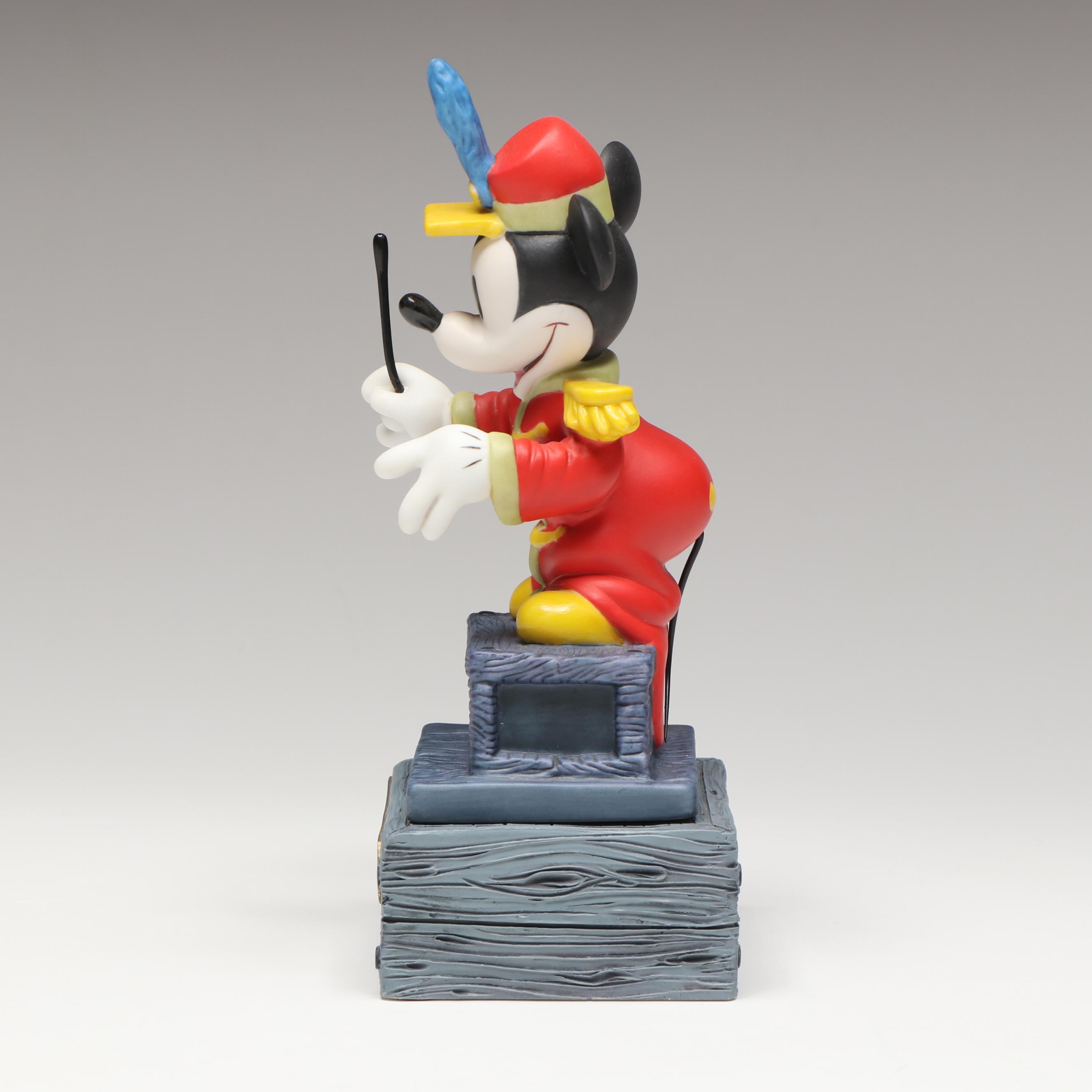 Disney Band Concert "From the Top" Mickey's 70th Birthday Porcelain Figurine