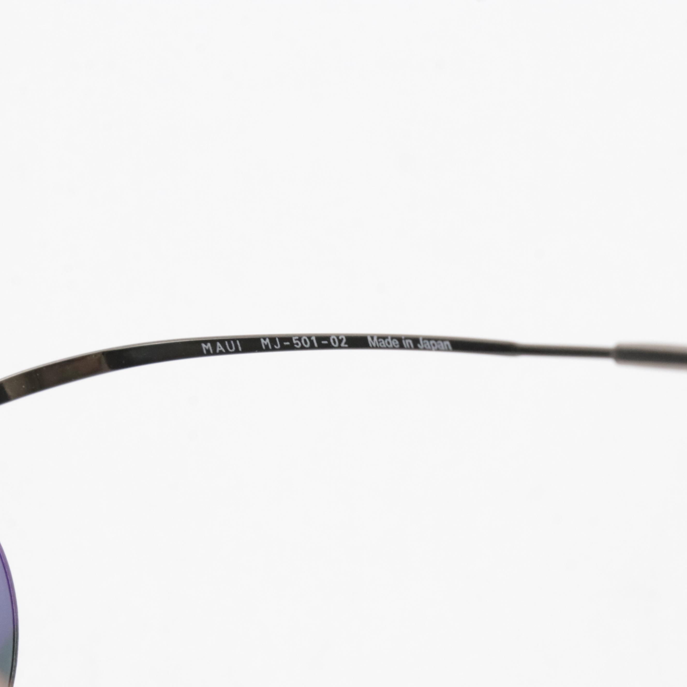 Maui Jim Sport Kāʻanapali MJ 501 02 Titanium Polarized Sunglasses with Case