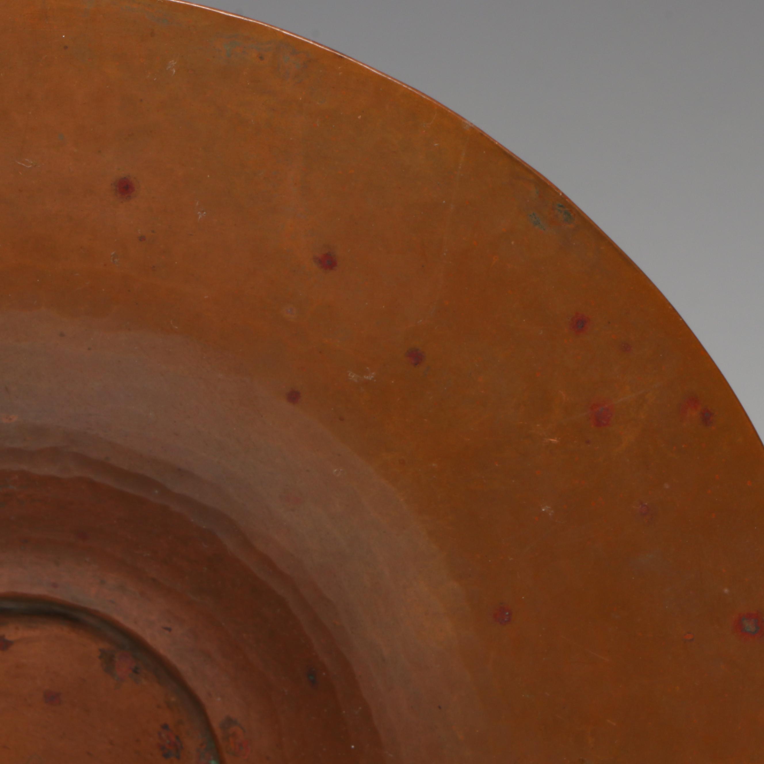 Dirk van Erp American Hammered Copper Bowl, Early to Mid-20th Century