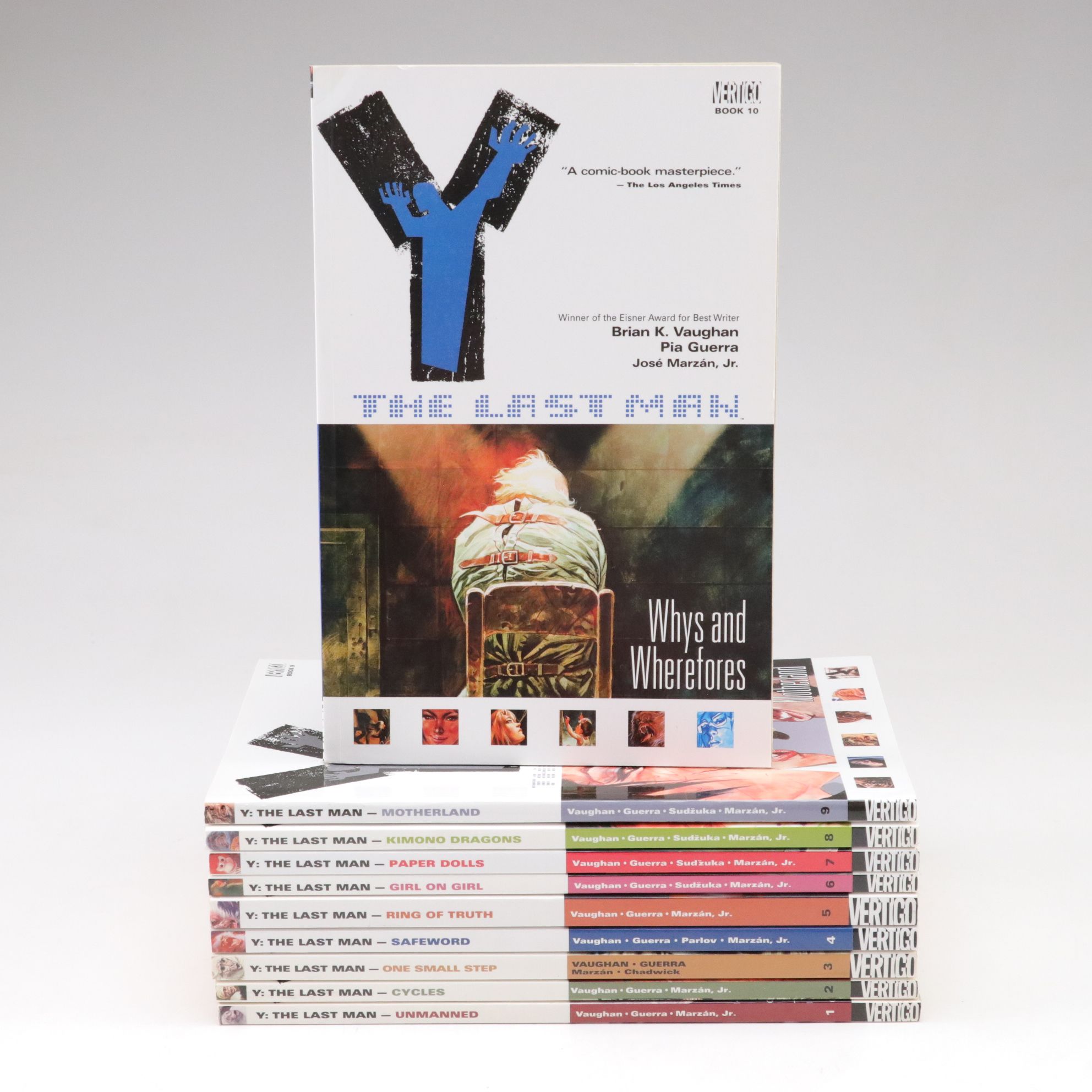 Brian K. Vaughan's "Y the Last Man" Complete Graphic Novel Series
