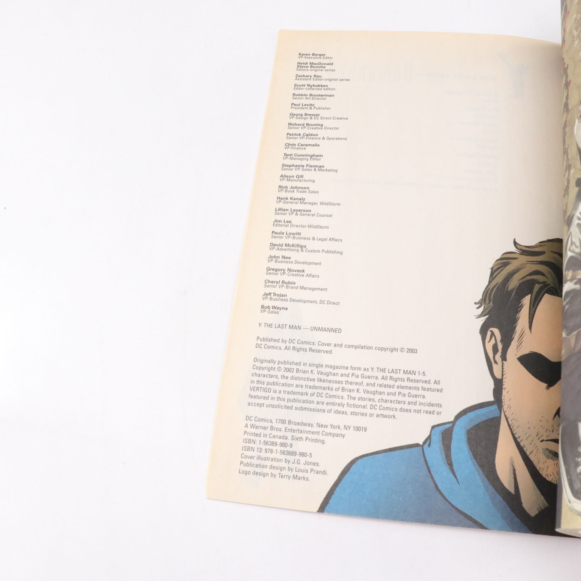 Brian K. Vaughan's "Y the Last Man" Complete Graphic Novel Series