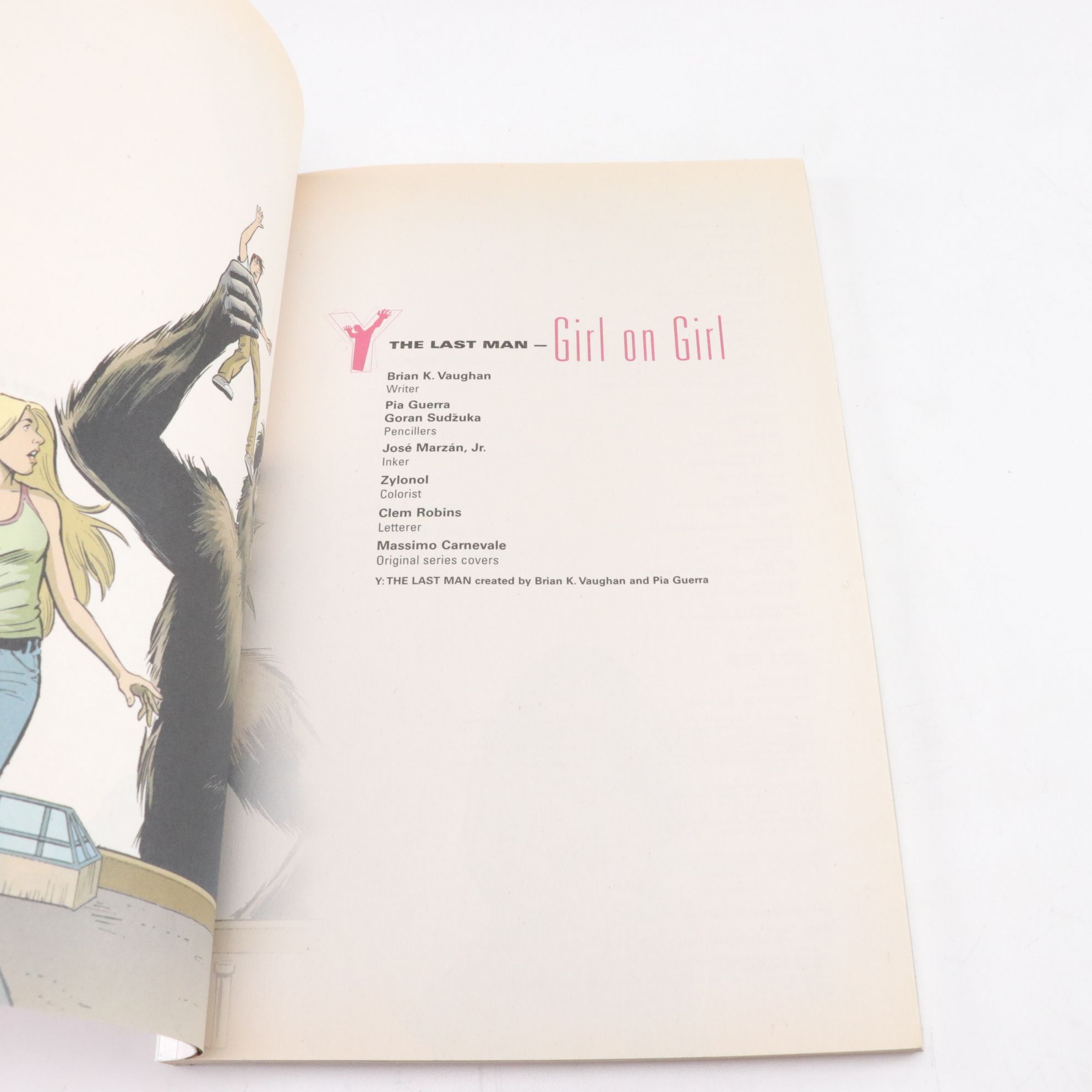 Brian K. Vaughan's "Y the Last Man" Complete Graphic Novel Series