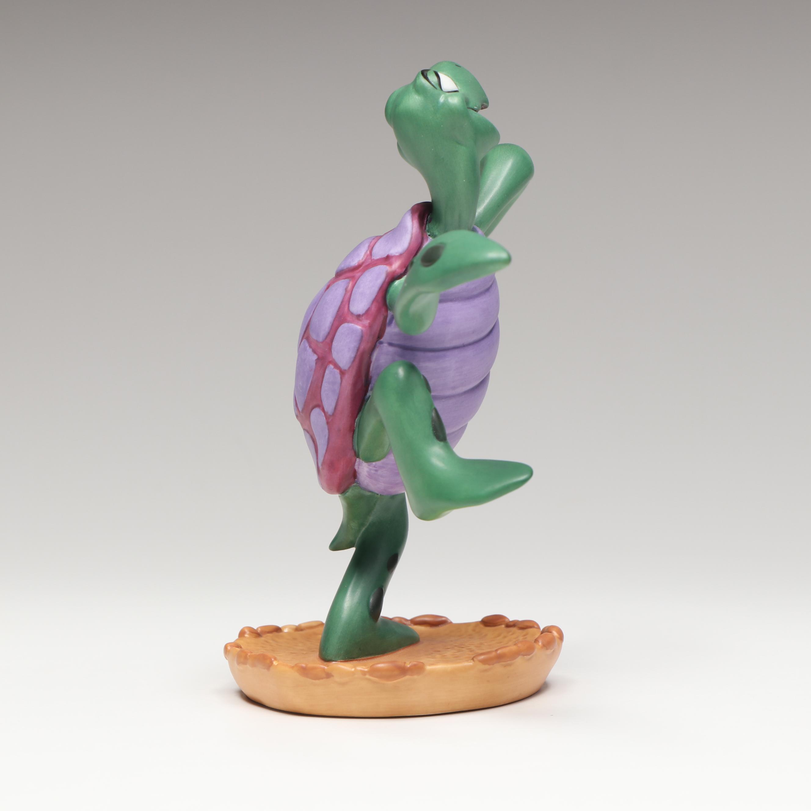 Disney The Little Mermaid "Twistin' Turtle" Porcelain Figurine, 1997-1999