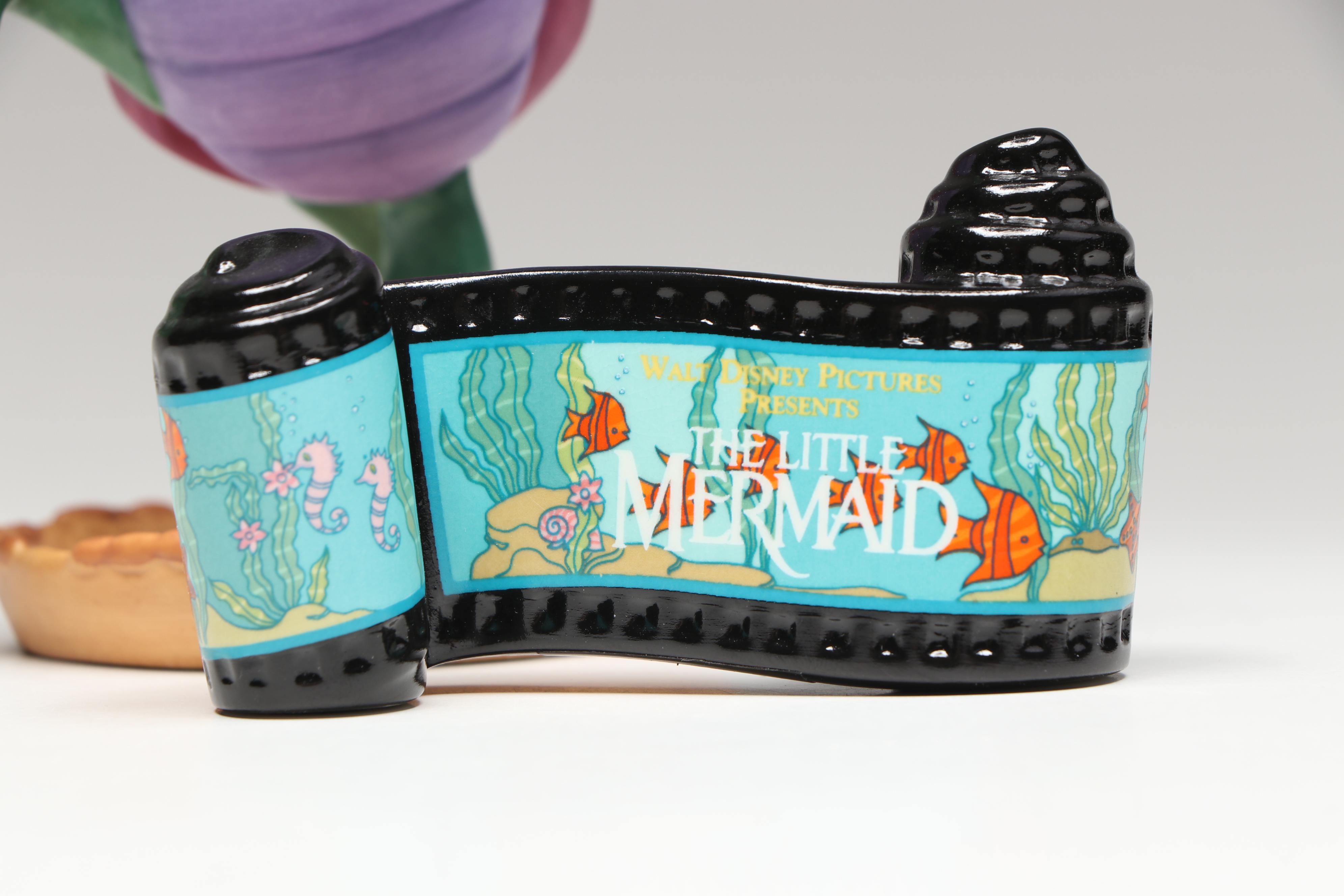 Disney The Little Mermaid "Twistin' Turtle" Porcelain Figurine, 1997-1999