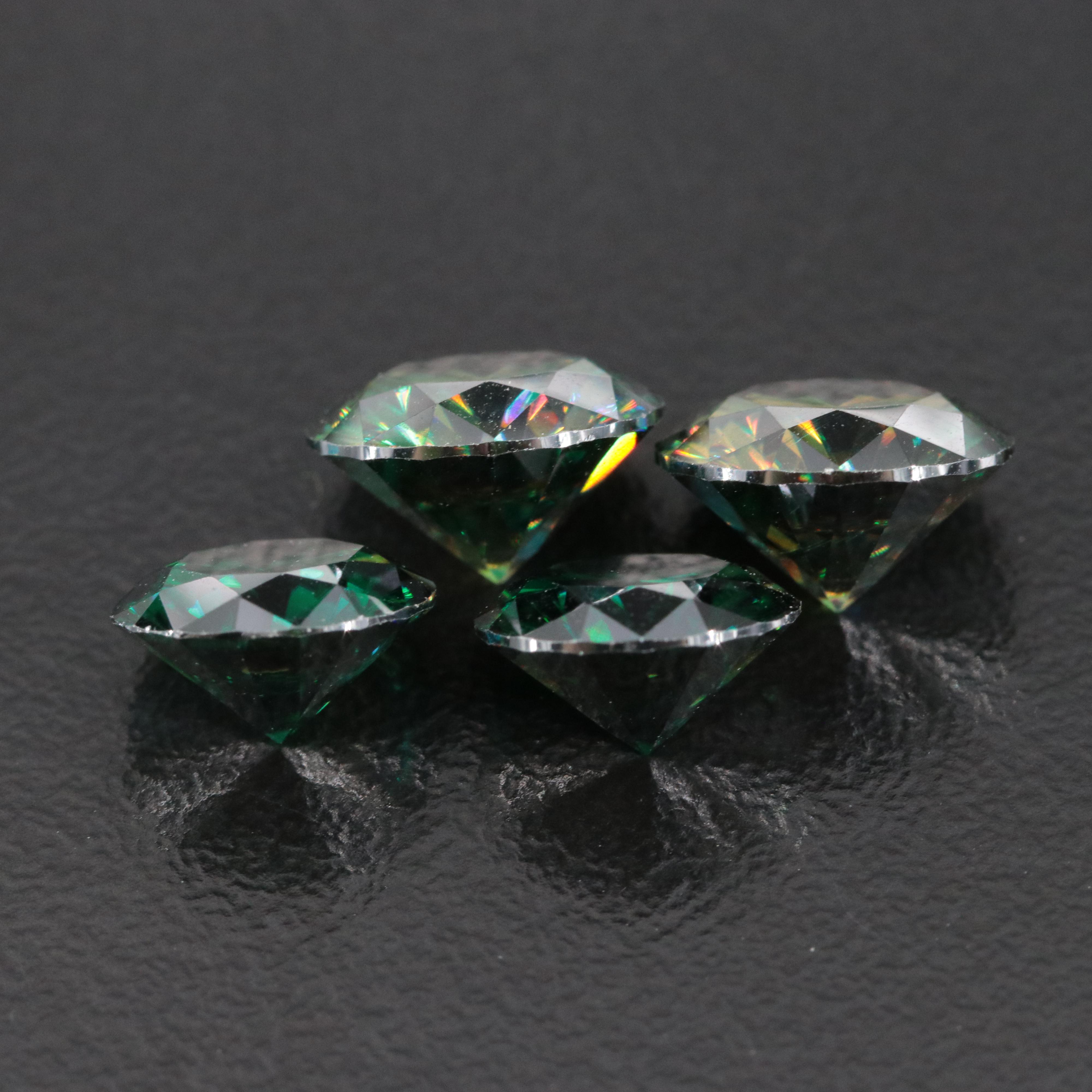 Loose 8.63 CTW Moissanites