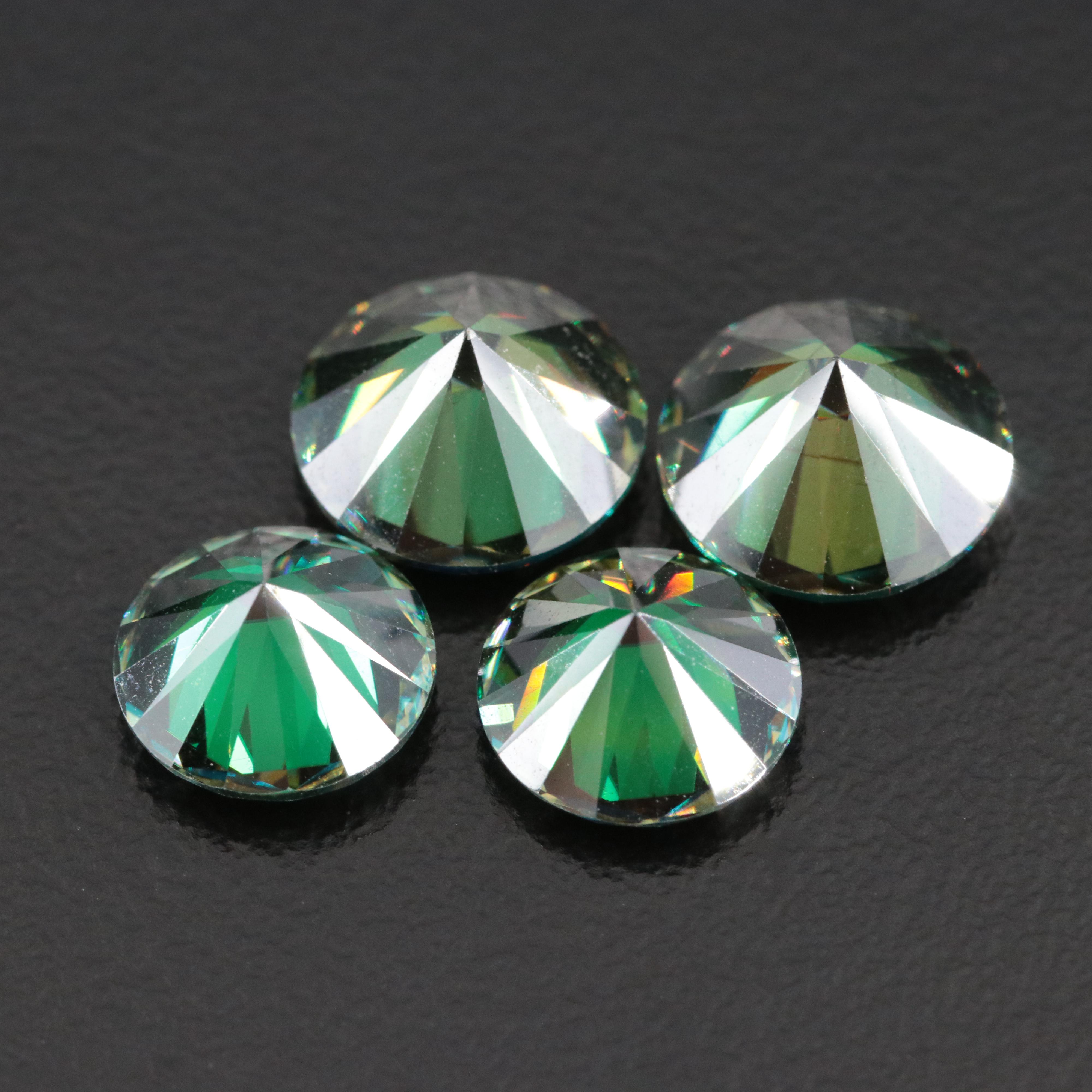 Loose 8.63 CTW Moissanites