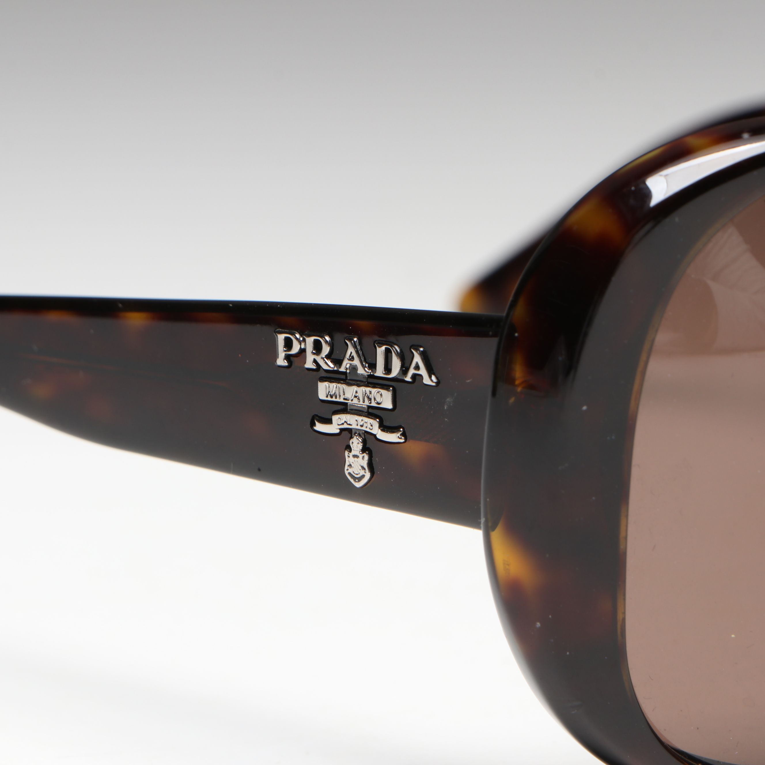 Prada SPR03M-A 2AU-8C1 Havana Sunglasses in Case