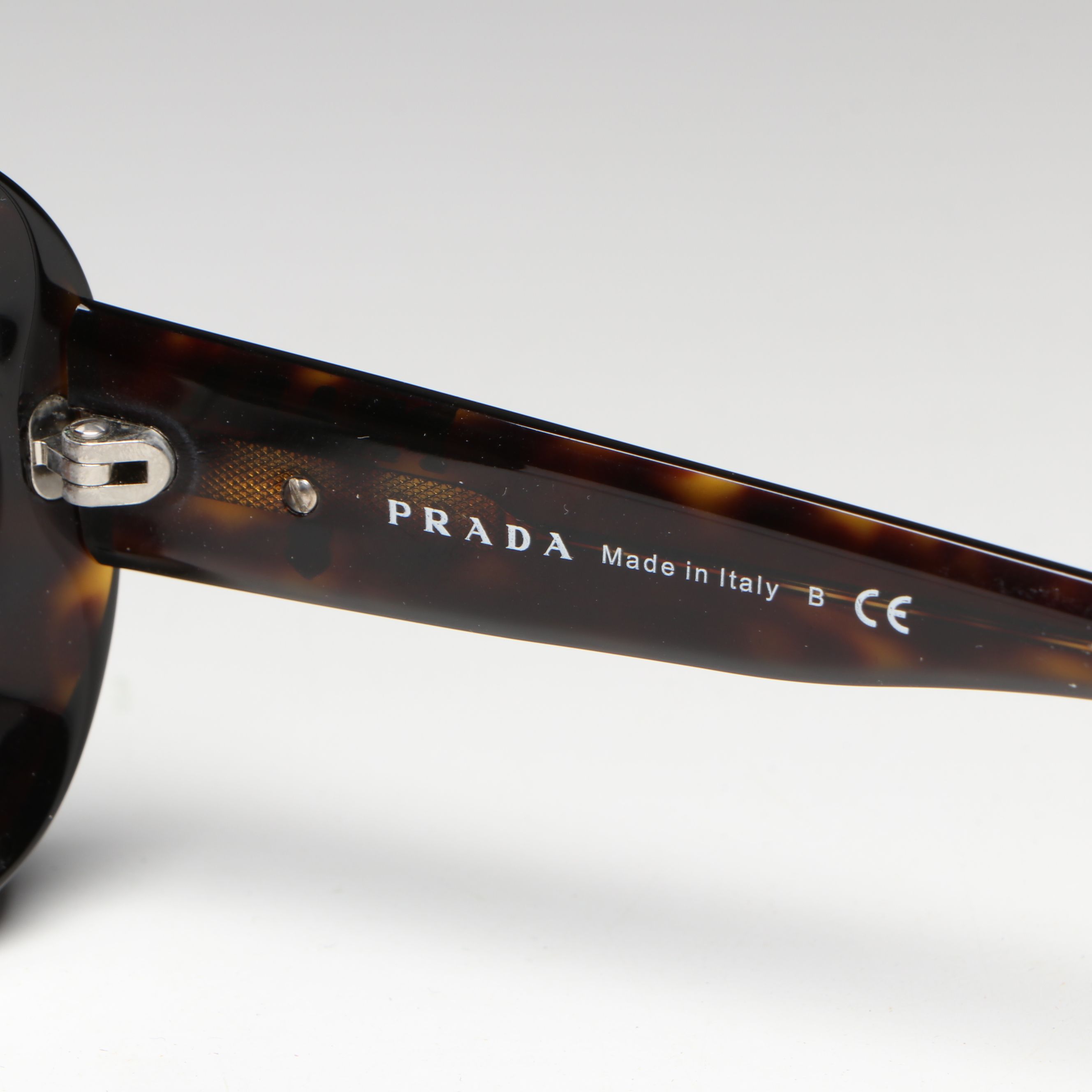 Prada SPR03M-A 2AU-8C1 Havana Sunglasses in Case