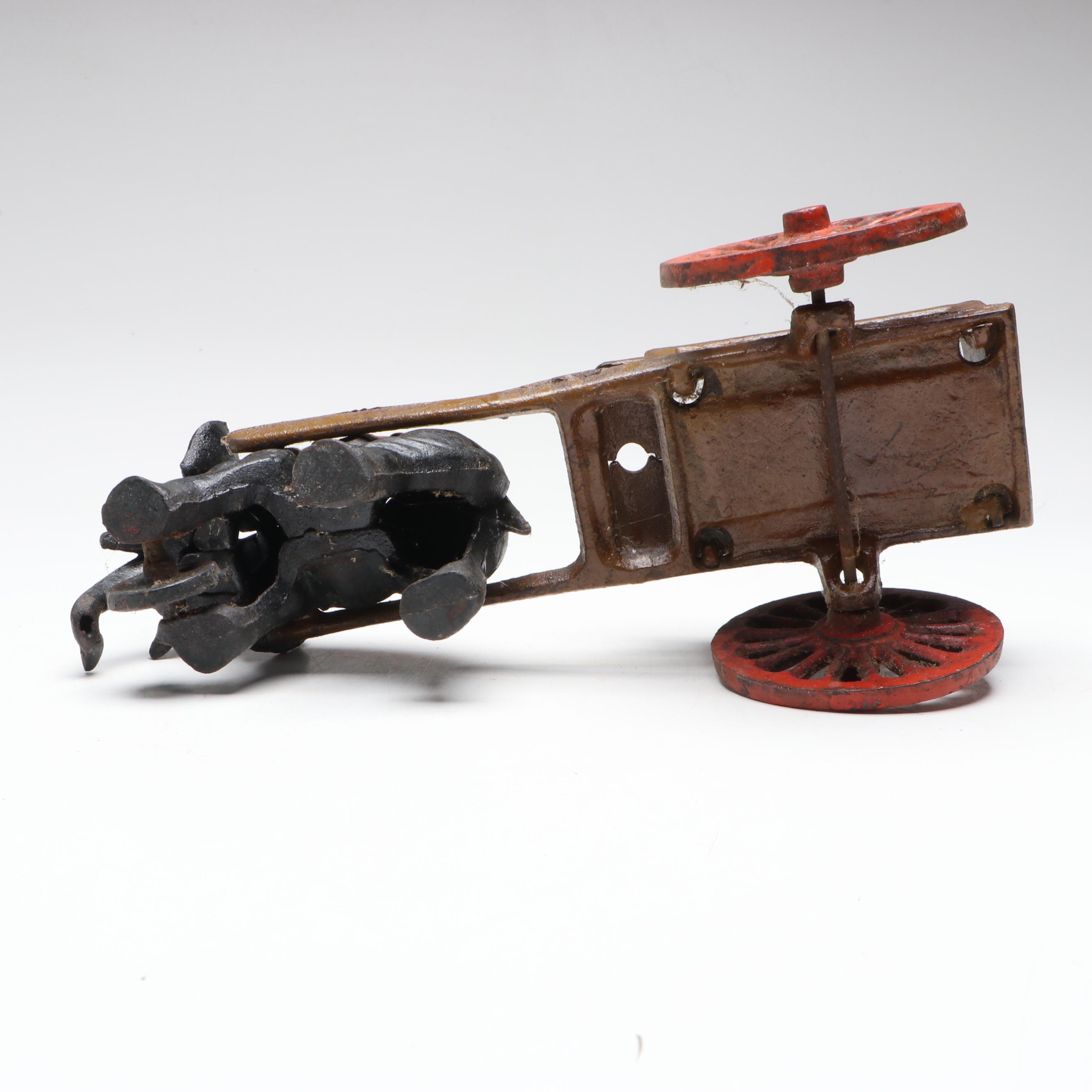 Kenton "Cairo Express" Cast Iron Elephant Cart Toy