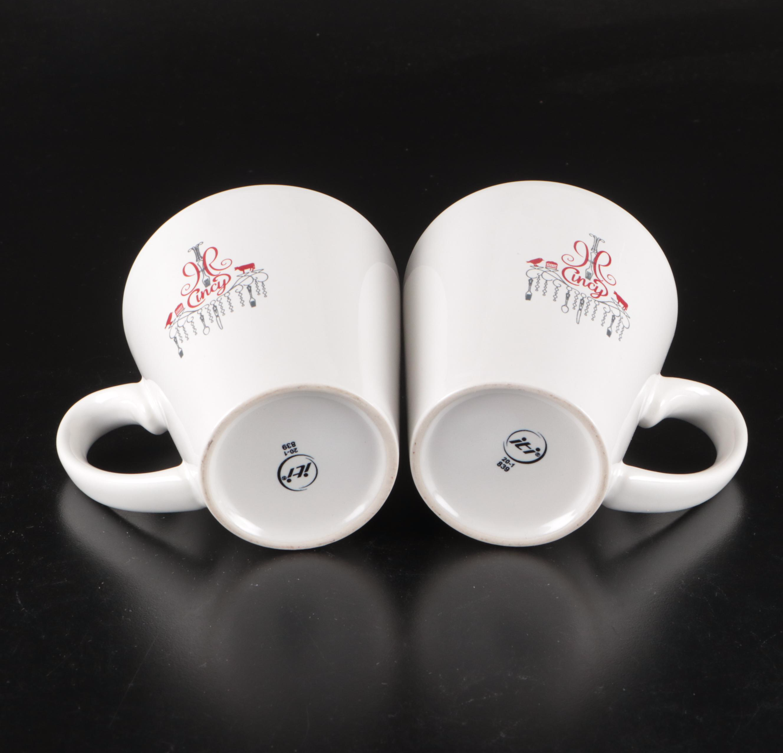 Cincinnati Jean Robert French Restaurant Group Mugs
