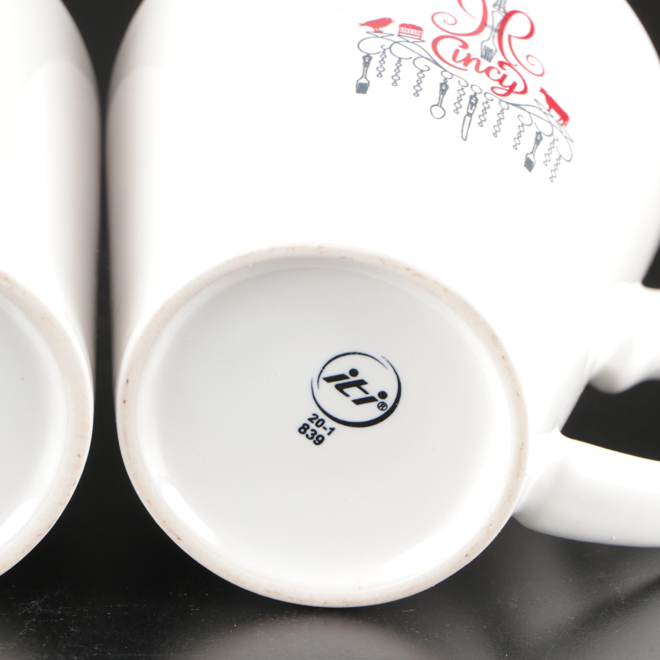 Cincinnati Jean Robert French Restaurant Group Mugs