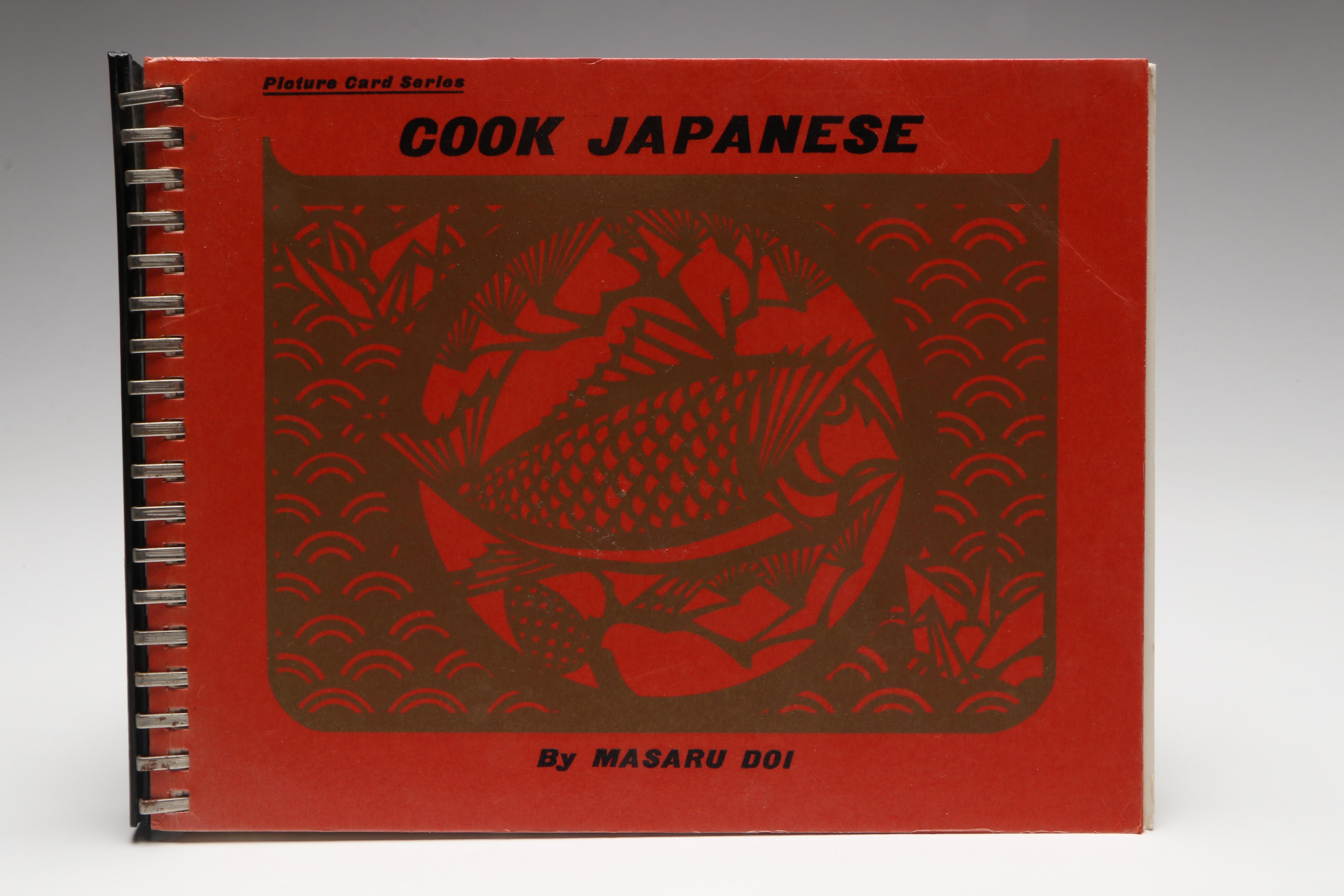 "Japanese One-Pot Cookery" and "Cook Japanese" by Masaru Doi, Mid-20th Century