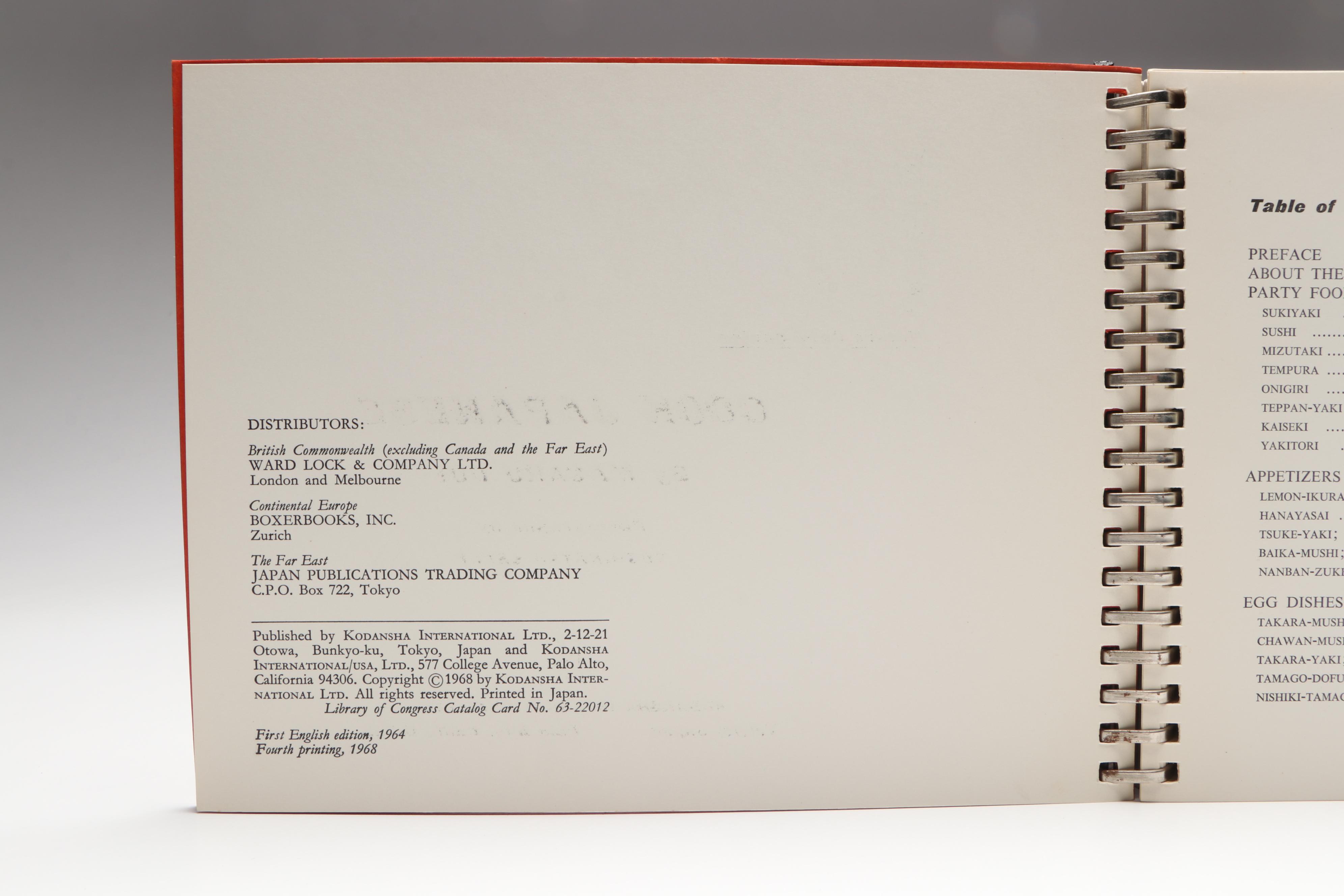 "Japanese One-Pot Cookery" and "Cook Japanese" by Masaru Doi, Mid-20th Century