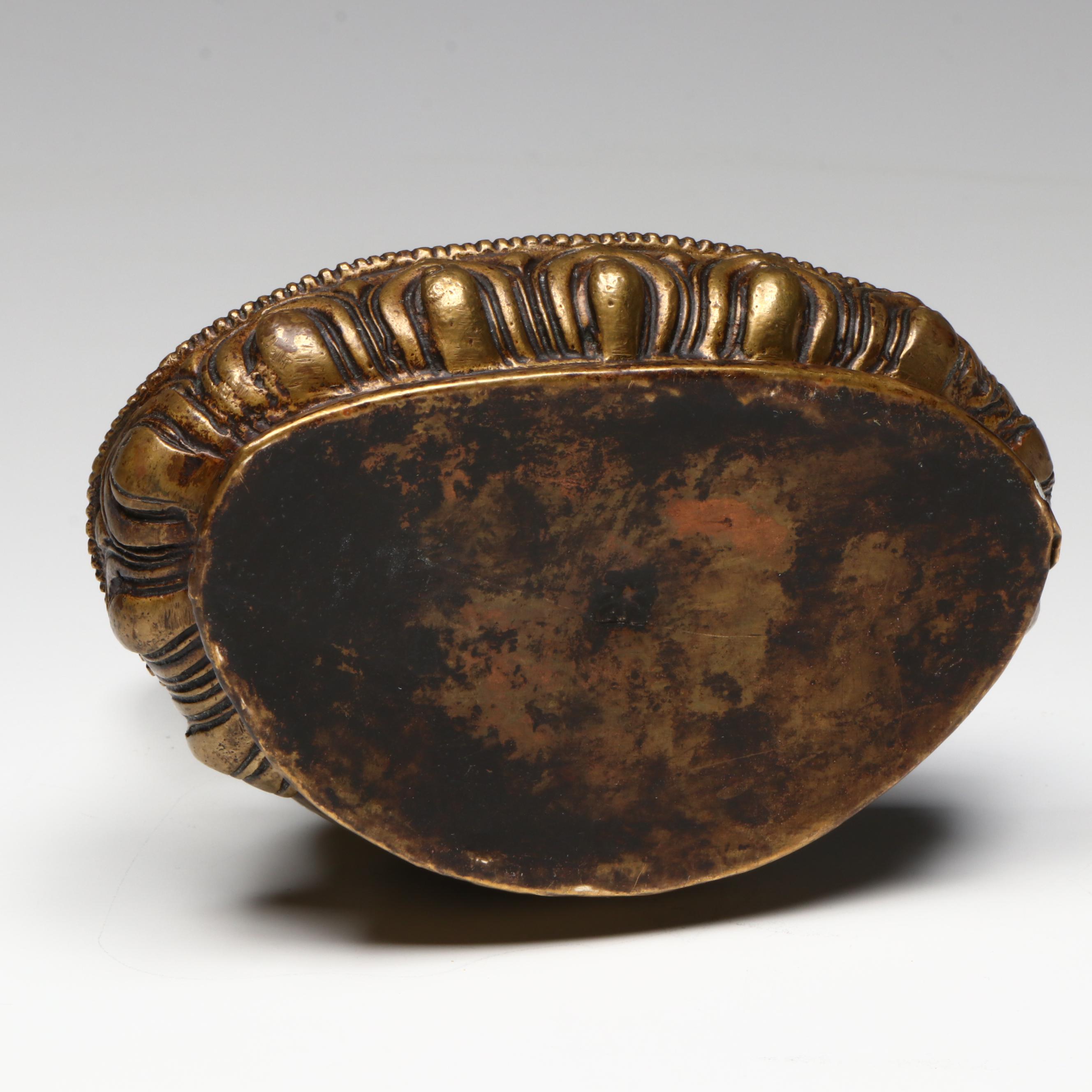 Antique Tibetan Bronze Bhaisajyaguru Buddha