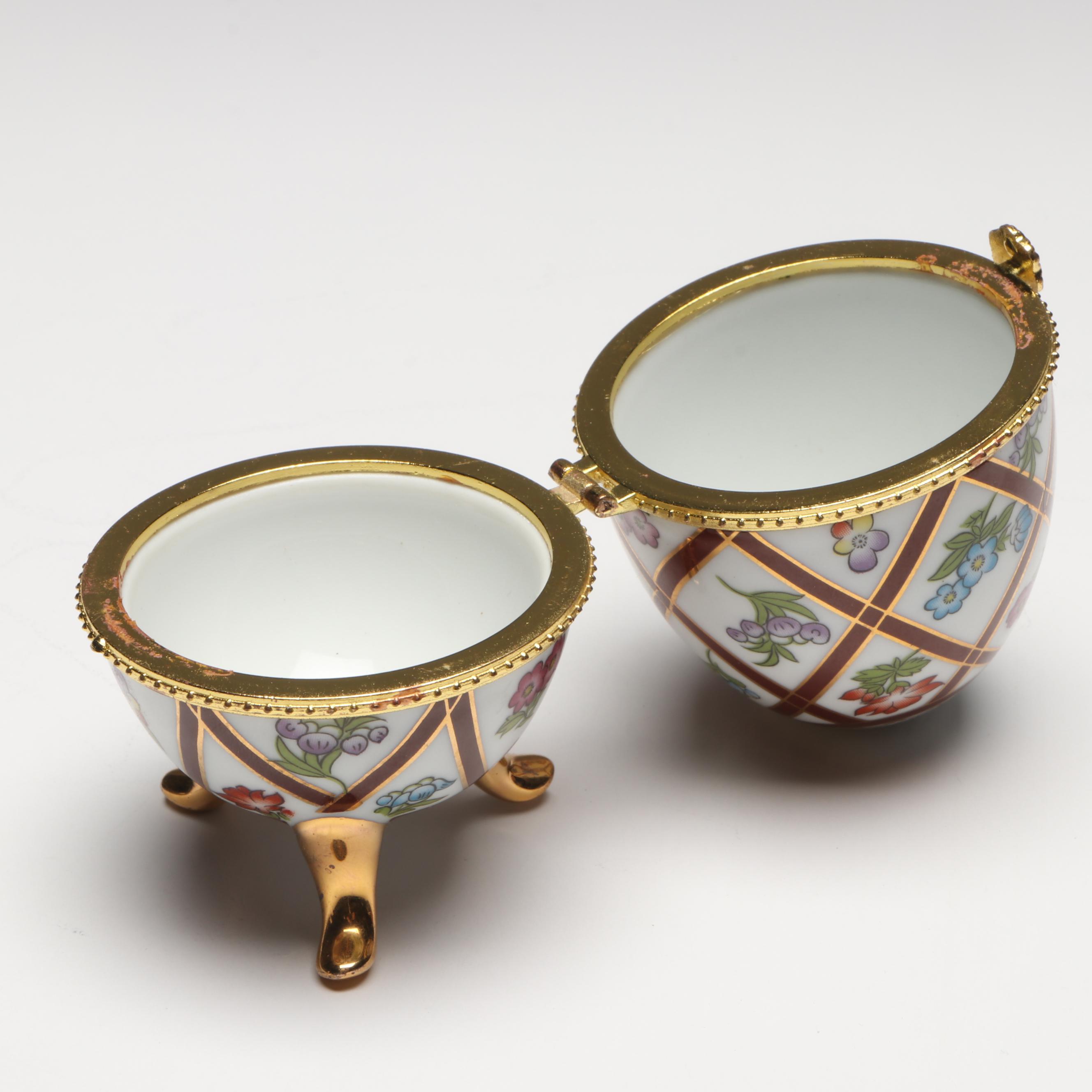 Pressed Flower Glass Box, Kashmir Indian Lacquer Box, and More Table Décor