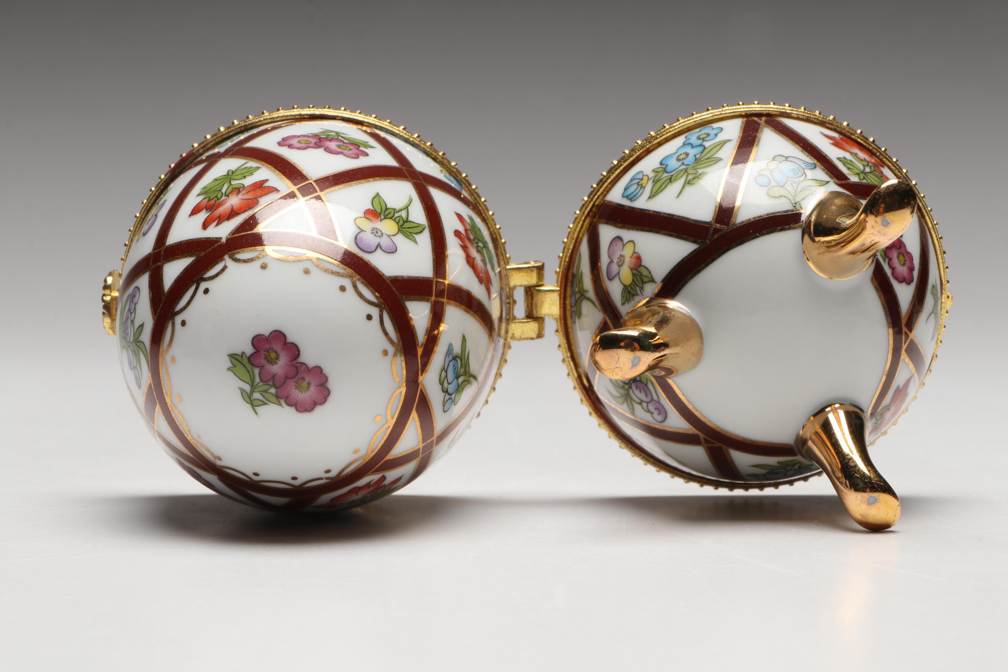 Pressed Flower Glass Box, Kashmir Indian Lacquer Box, and More Table Décor