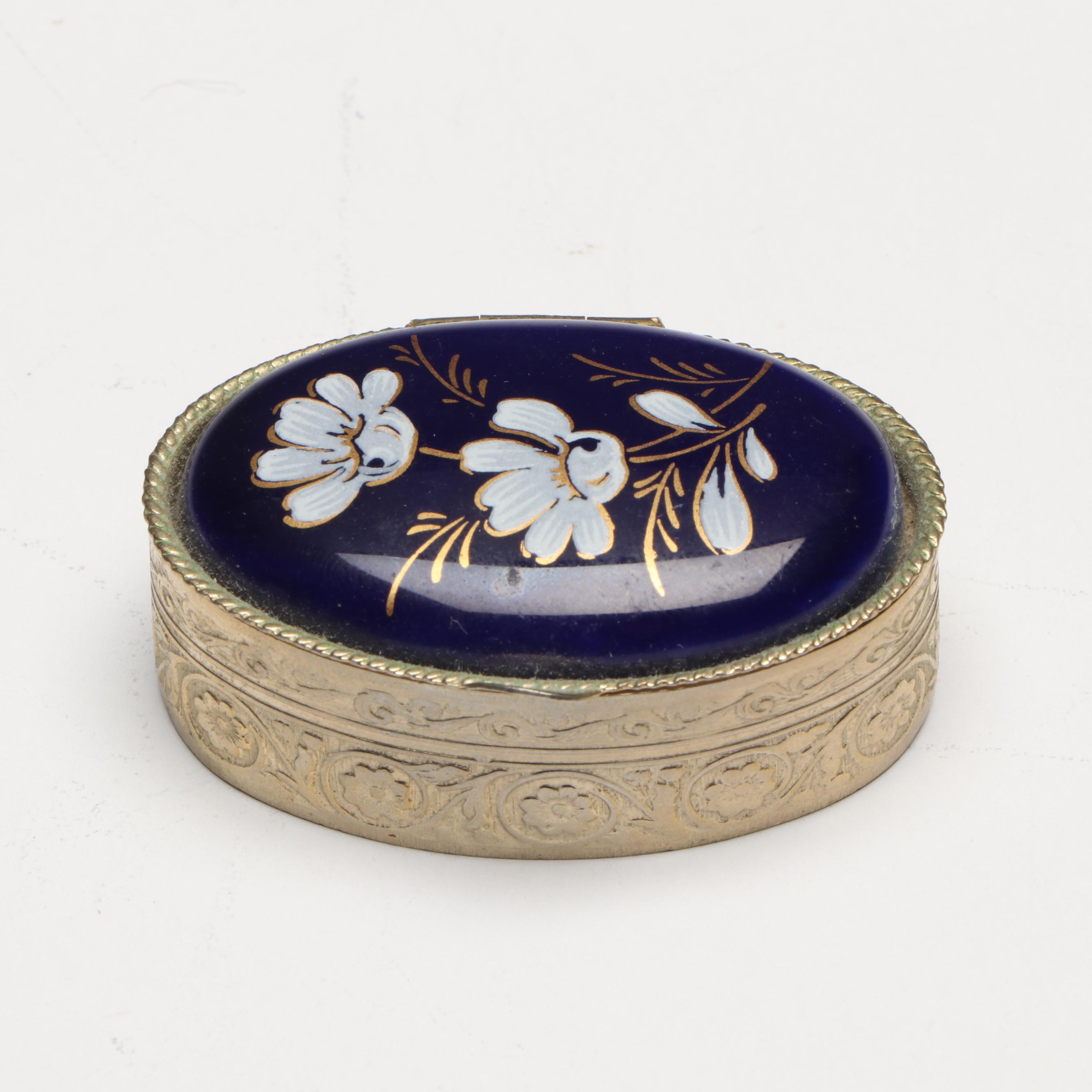 Pressed Flower Glass Box, Kashmir Indian Lacquer Box, and More Table Décor