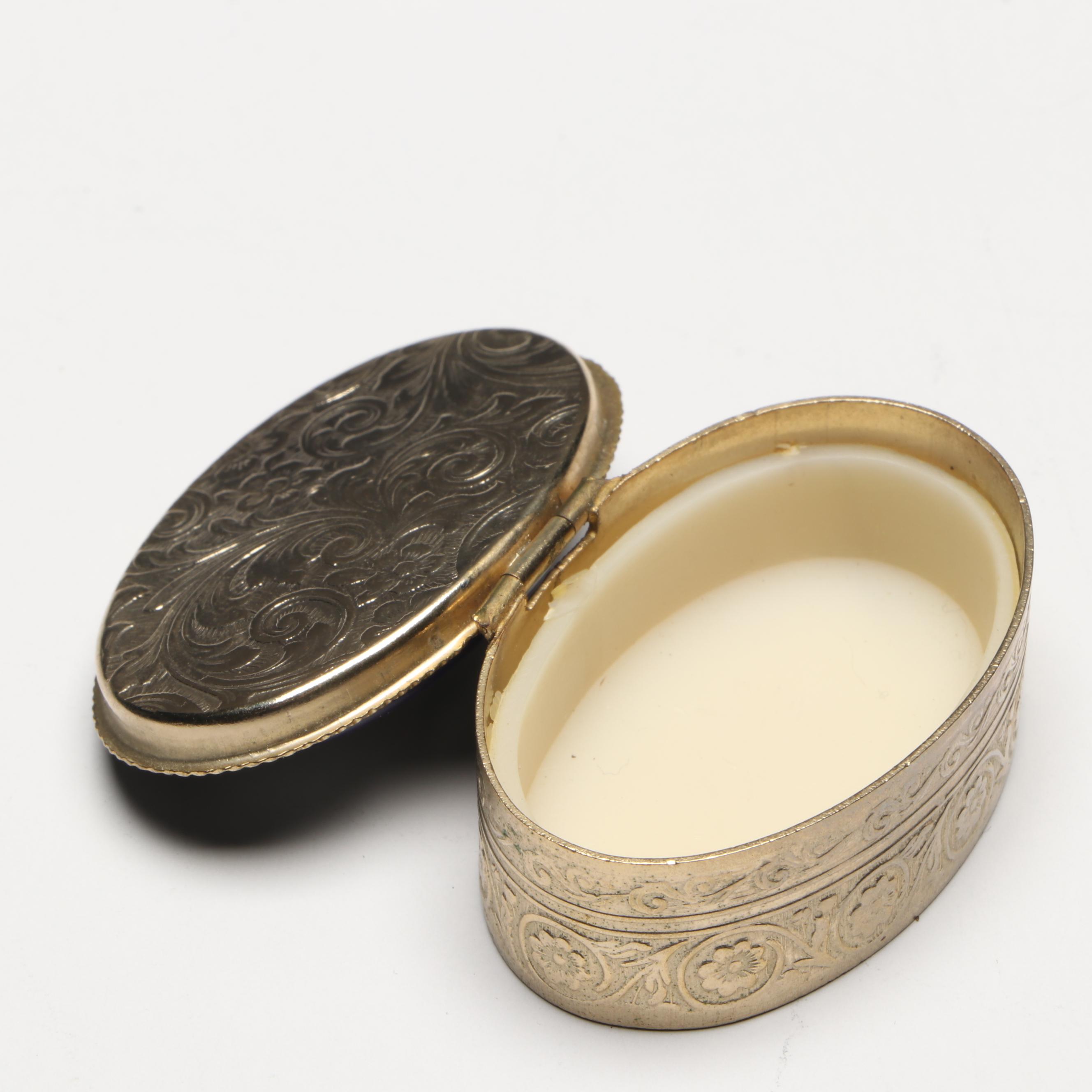 Pressed Flower Glass Box, Kashmir Indian Lacquer Box, and More Table Décor