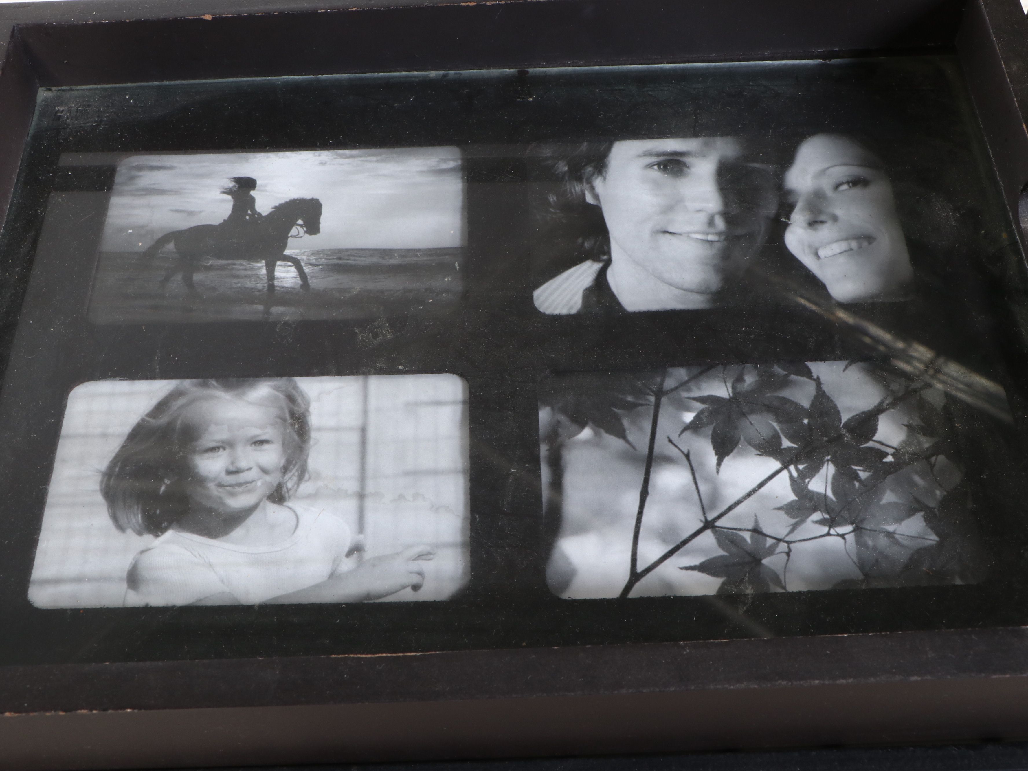 Black Powder Coated Metal Hall Rack with Tray