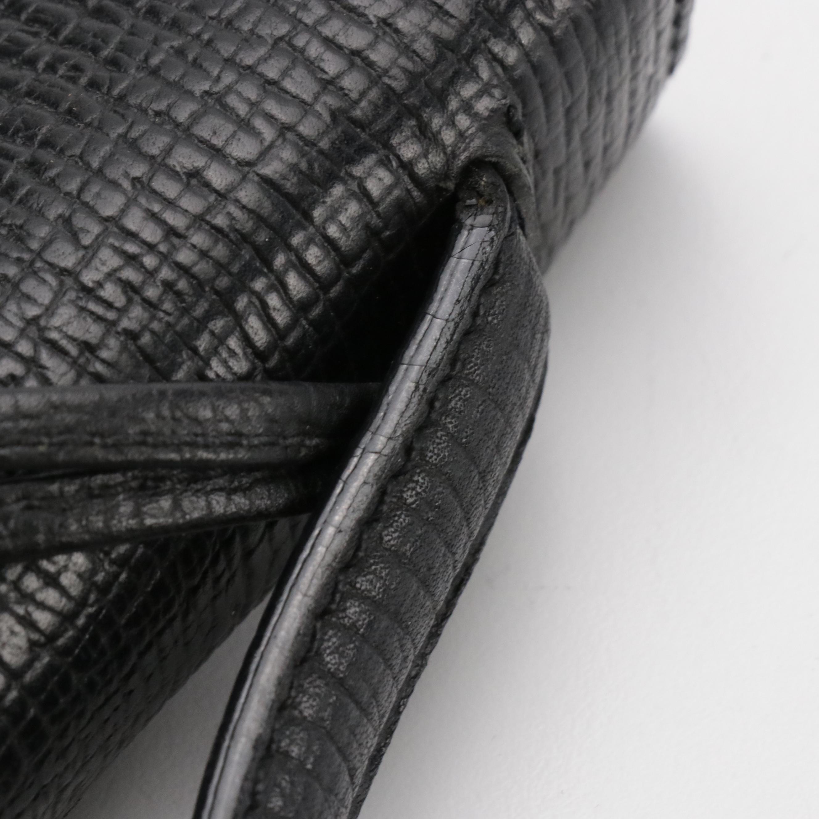 Loewe Barcelona Shoulder Bag in Grained Calfskin Leather