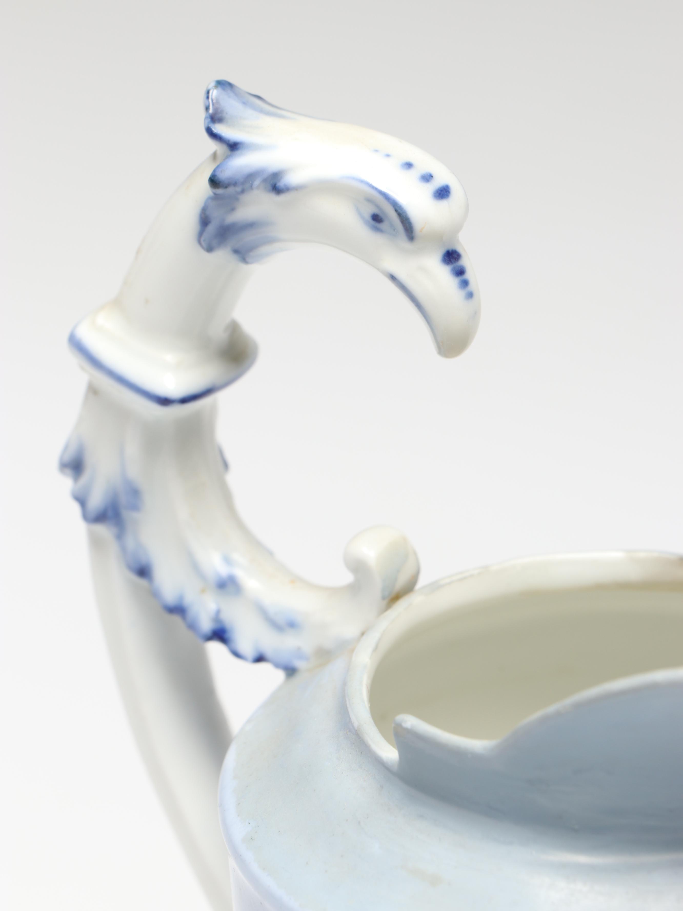 R.C. Porcelain Creamer and Lidded Sugar Bowl