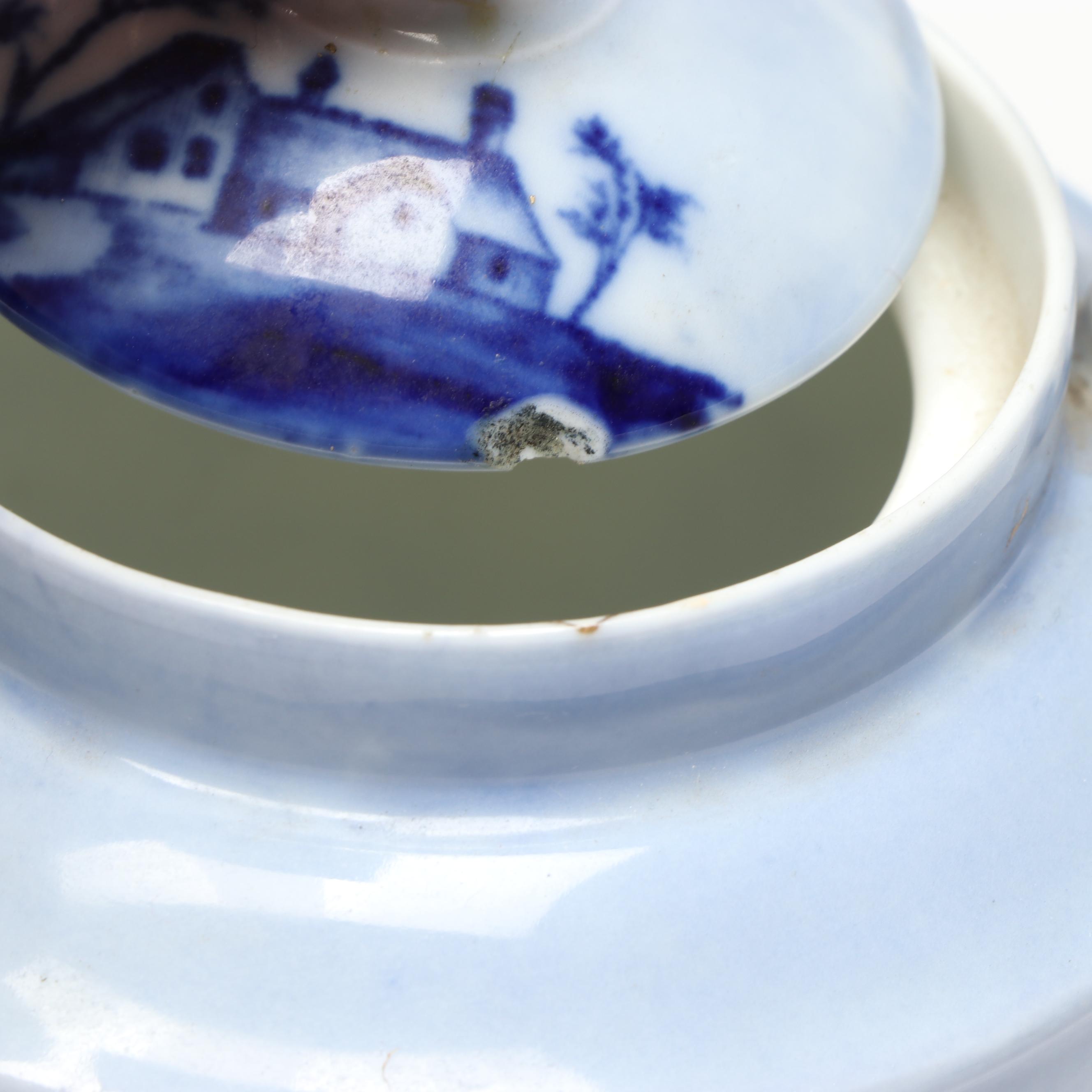 R.C. Porcelain Creamer and Lidded Sugar Bowl