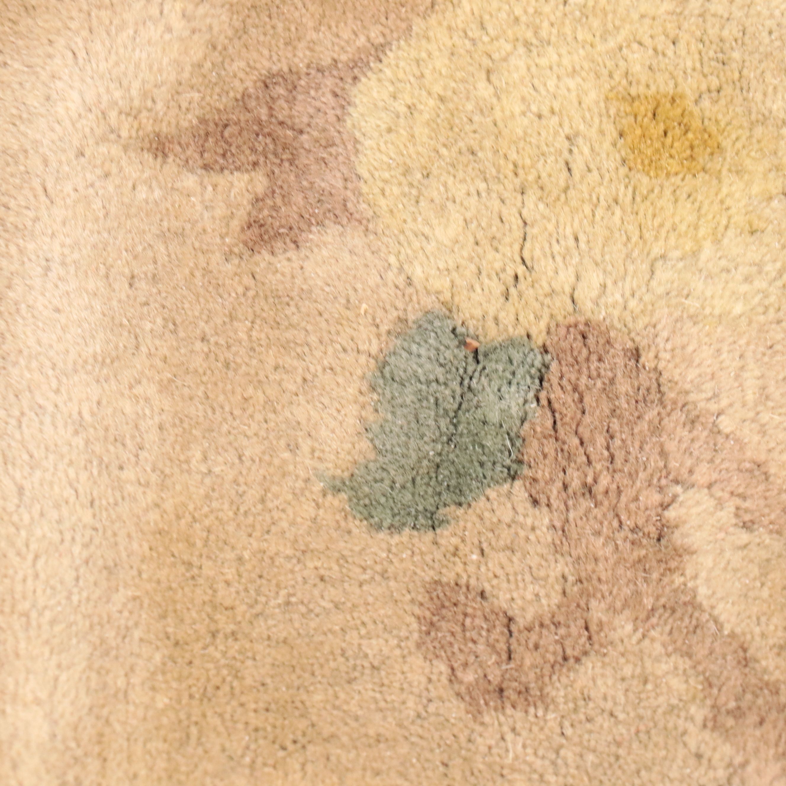 7'11 x 9'7 Hand-Knotted Sino-French Aubusson Area Rug