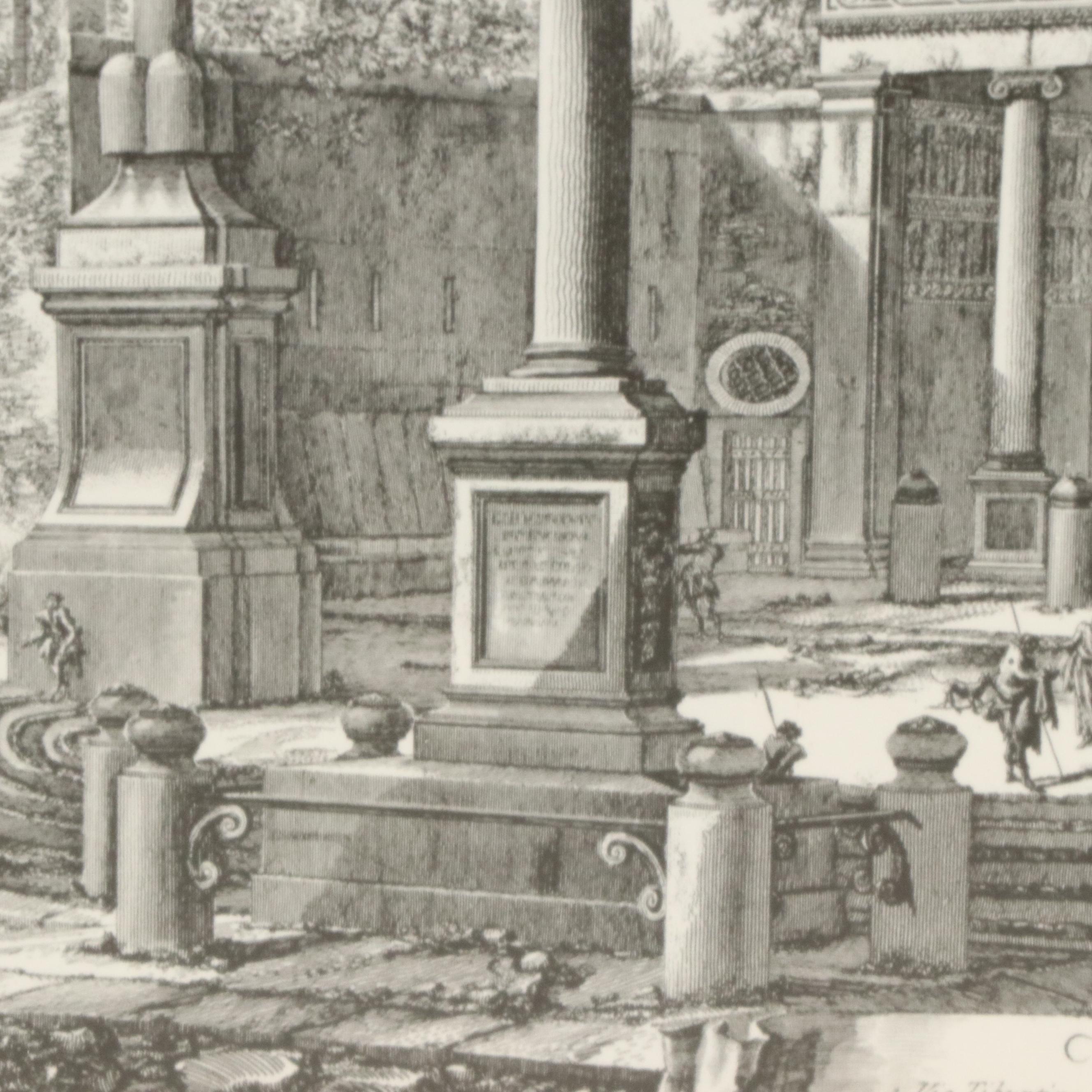 Engravings After Giovanni Piranesi of Italian Basilicas