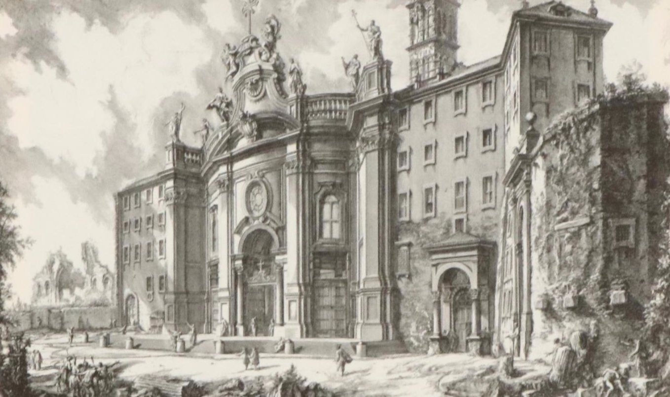 Engravings After Giovanni Piranesi of Italian Basilicas