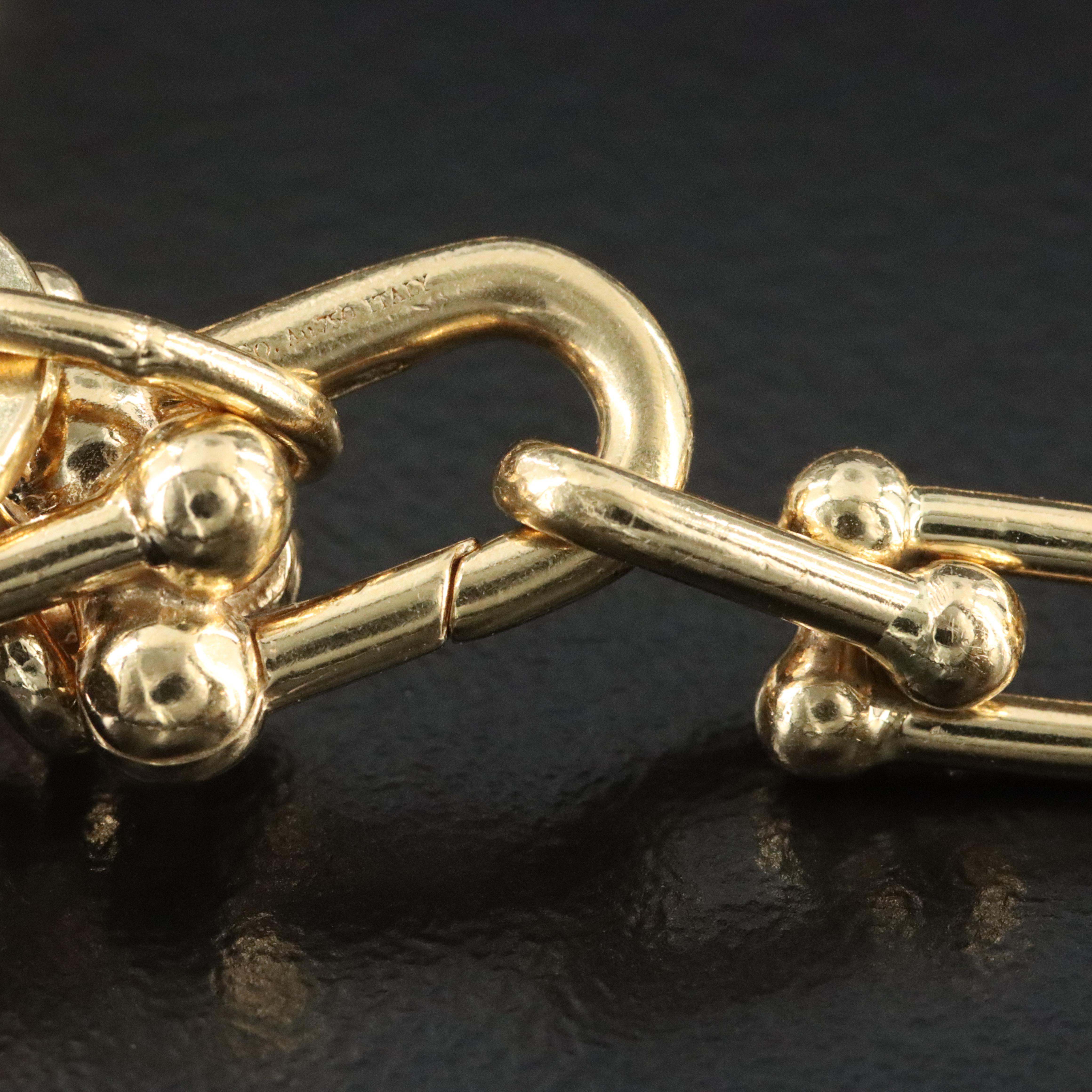 Tiffany & Co. HardWear 18K Bracelet with Return to Tiffany Heart Charm