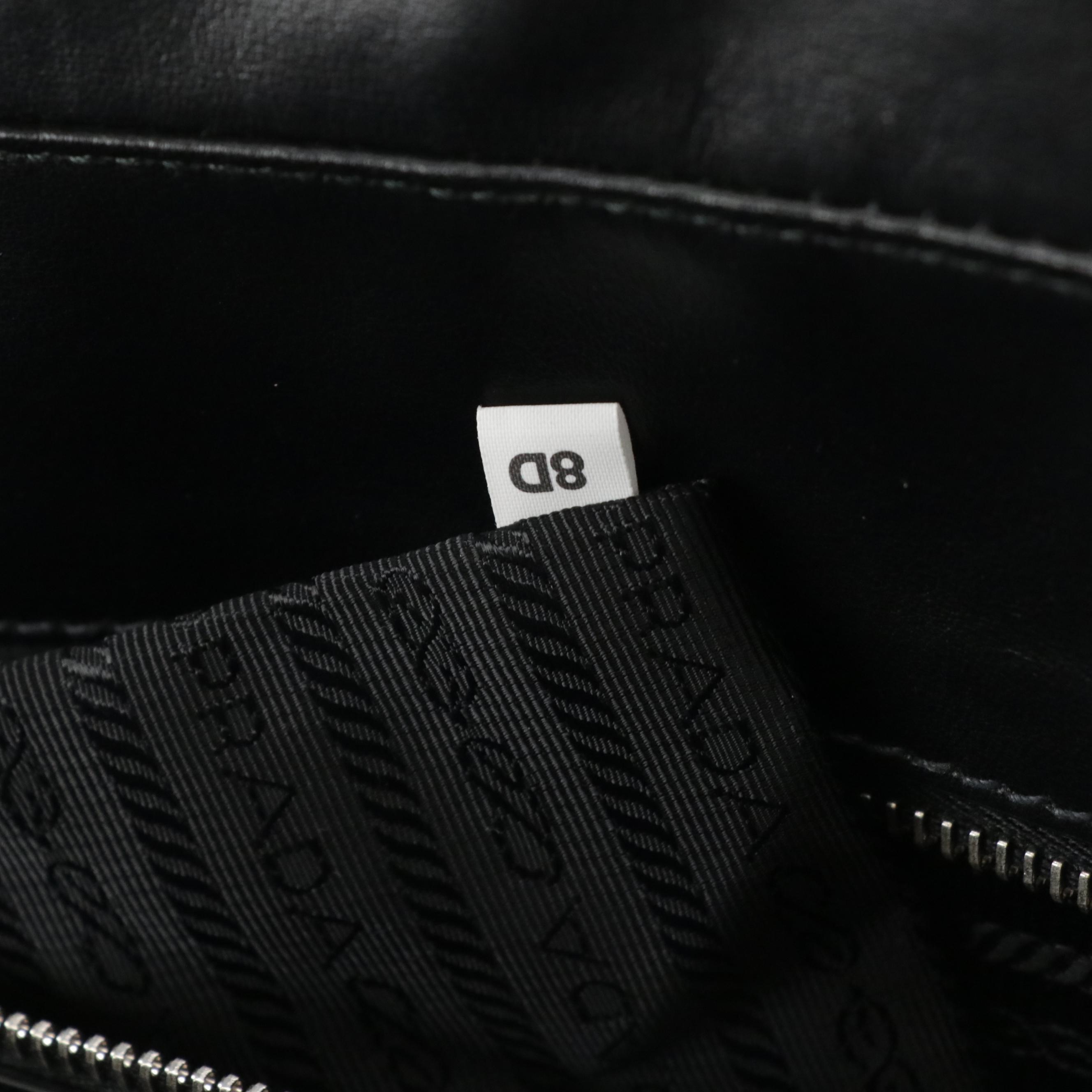 Prada Business Bag 2VE007 in Marine Print Saffiano Leather