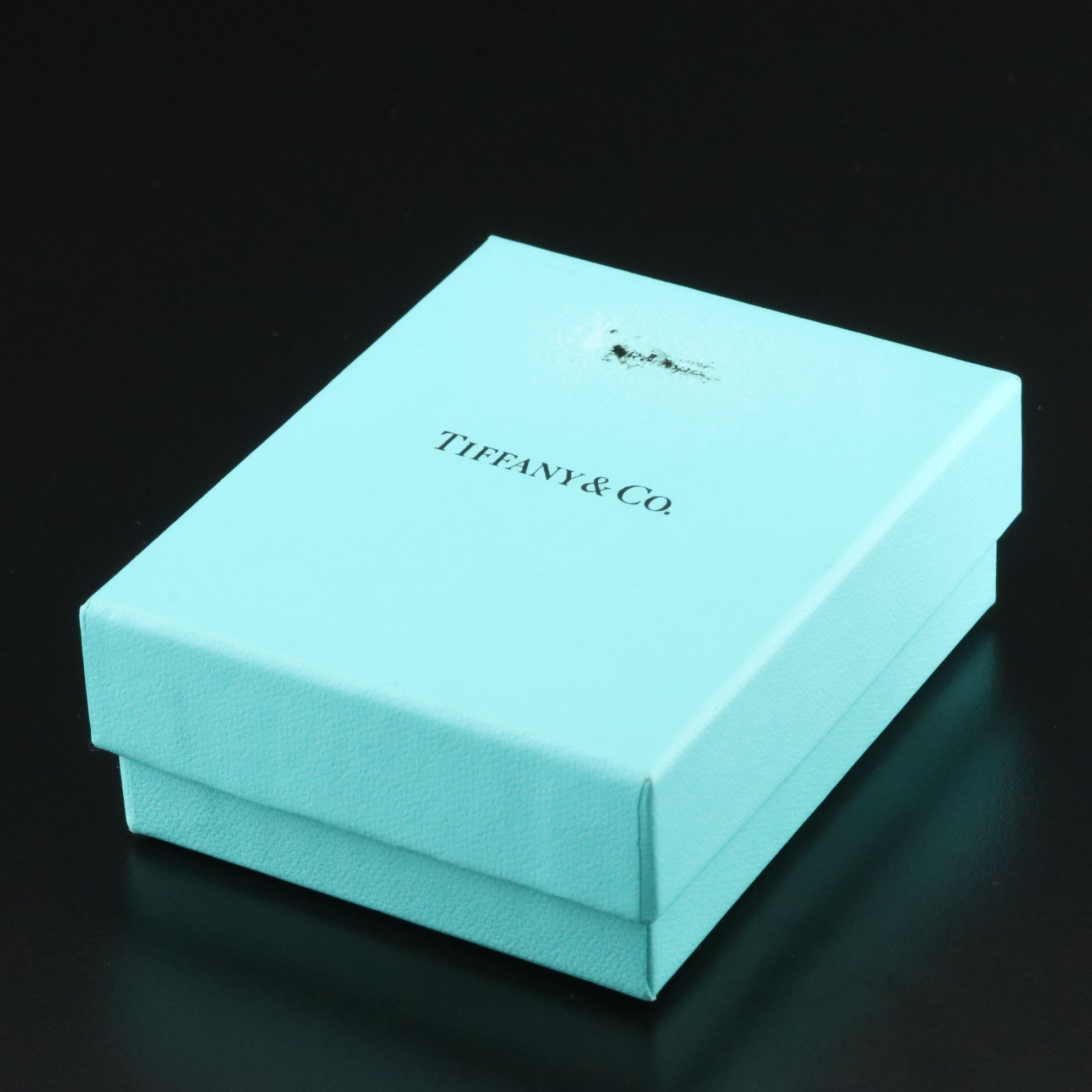 Tiffany & Co. Sterling Puffy Heart Snake Chain Necklace