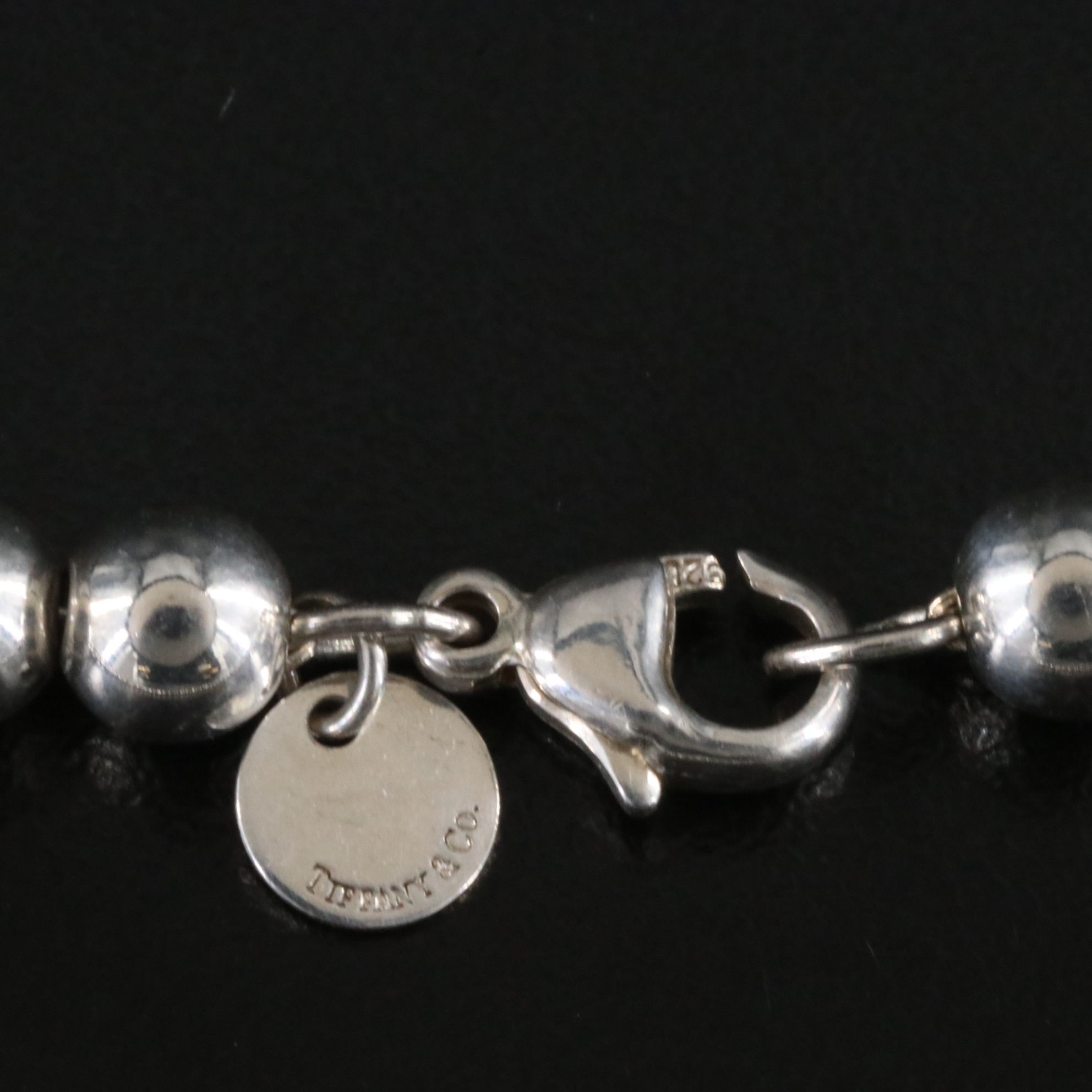 Tiffany & Co. HardWear Sterling Graduated Ball Necklace