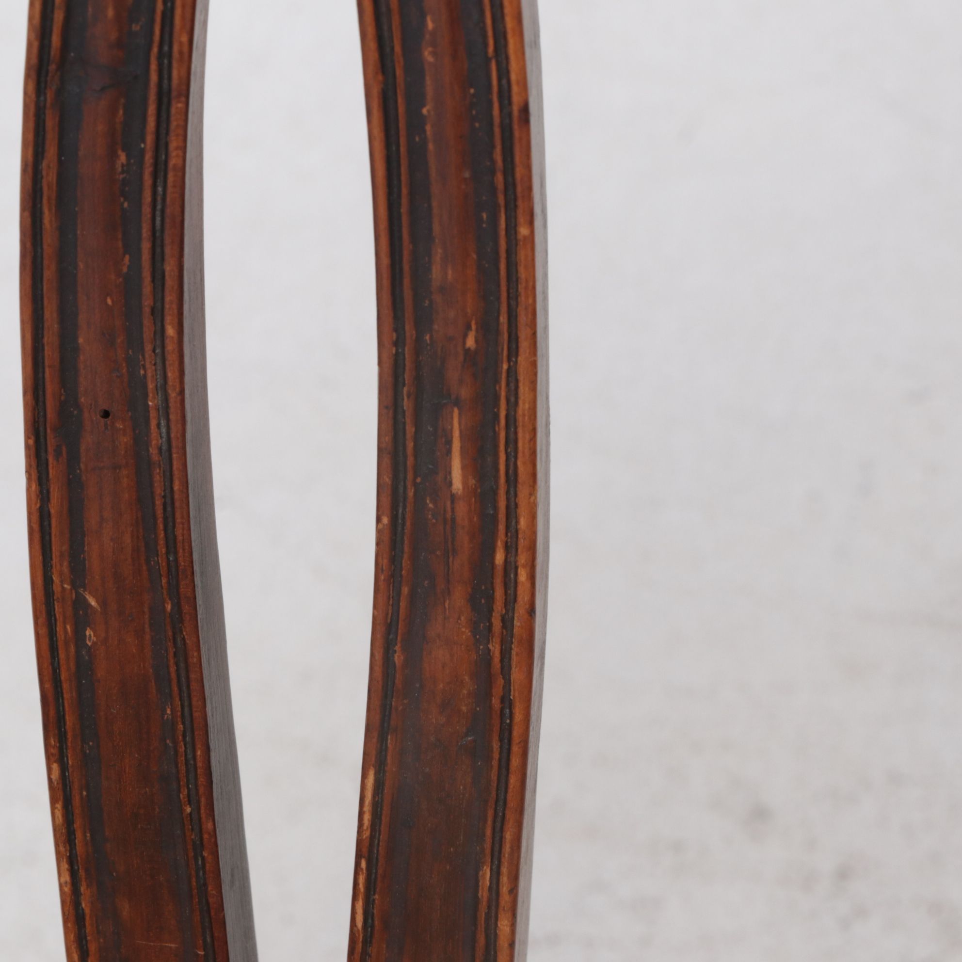 Hepplewhite Style Mahogany Three Wheat Sheaf Seatback Settee, 19th Century