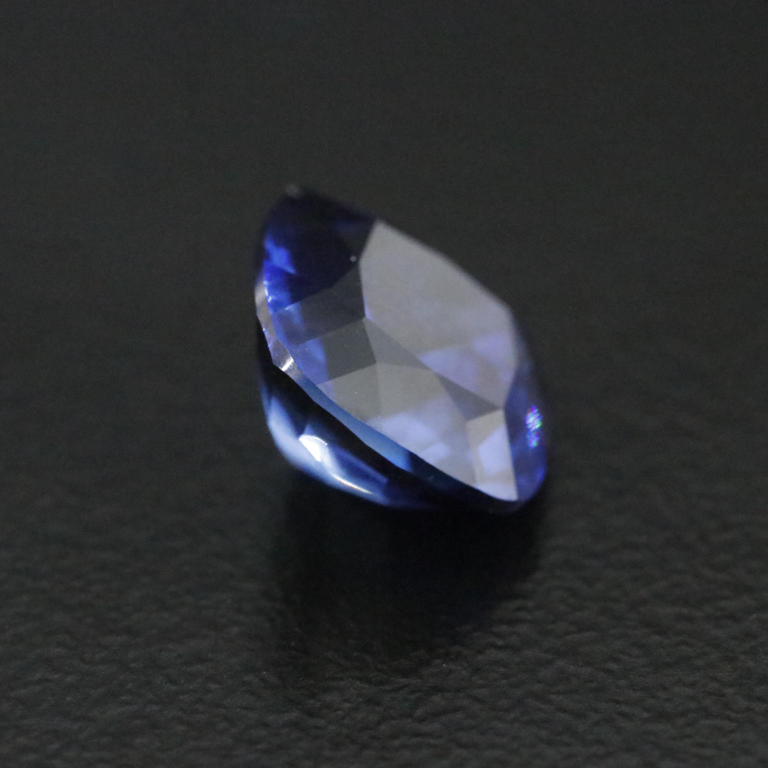 Loose 2.90 CT Lab Grown Sapphire