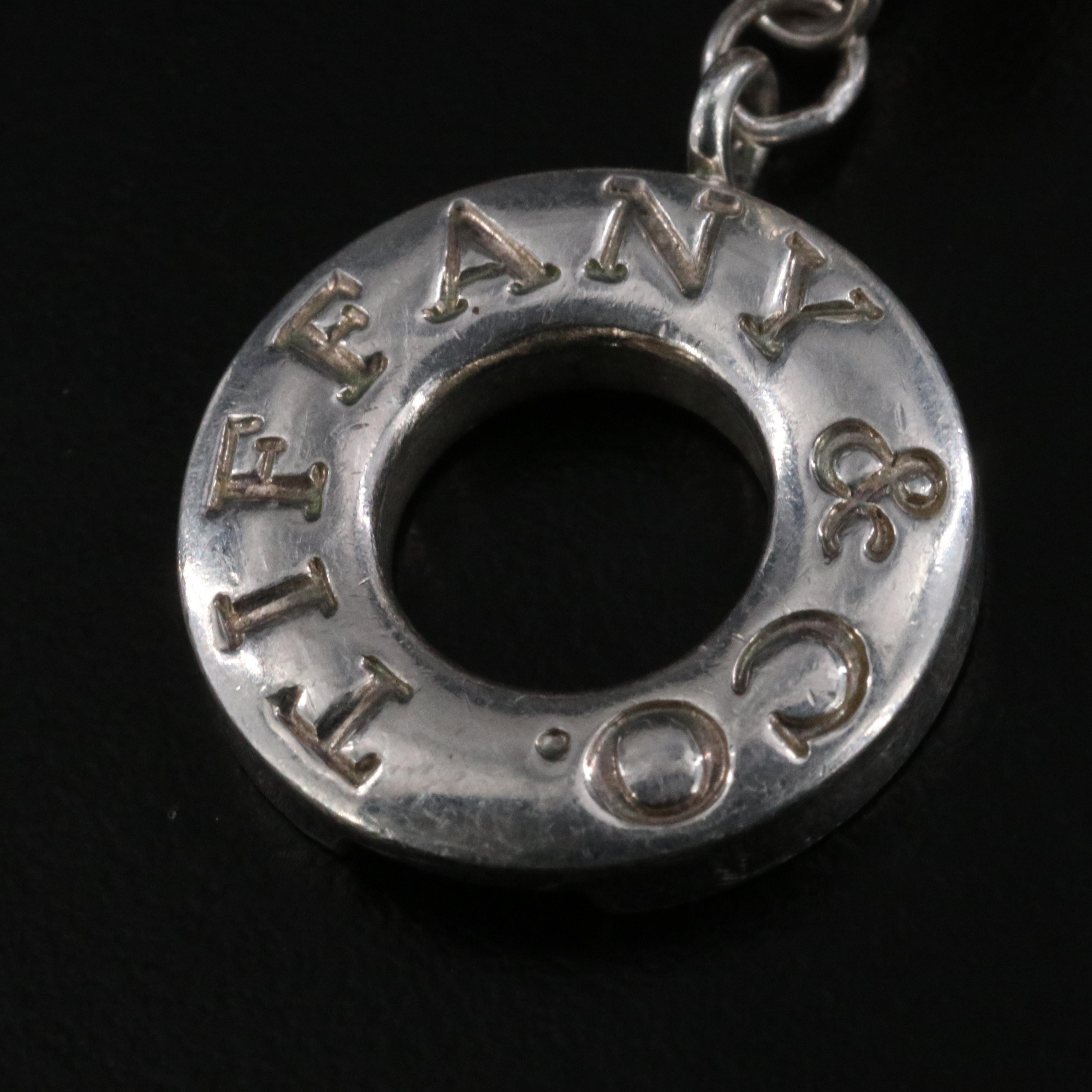 Tiffany & Co. Return to Tiffany Sterling Heart Tag Toggle Necklace