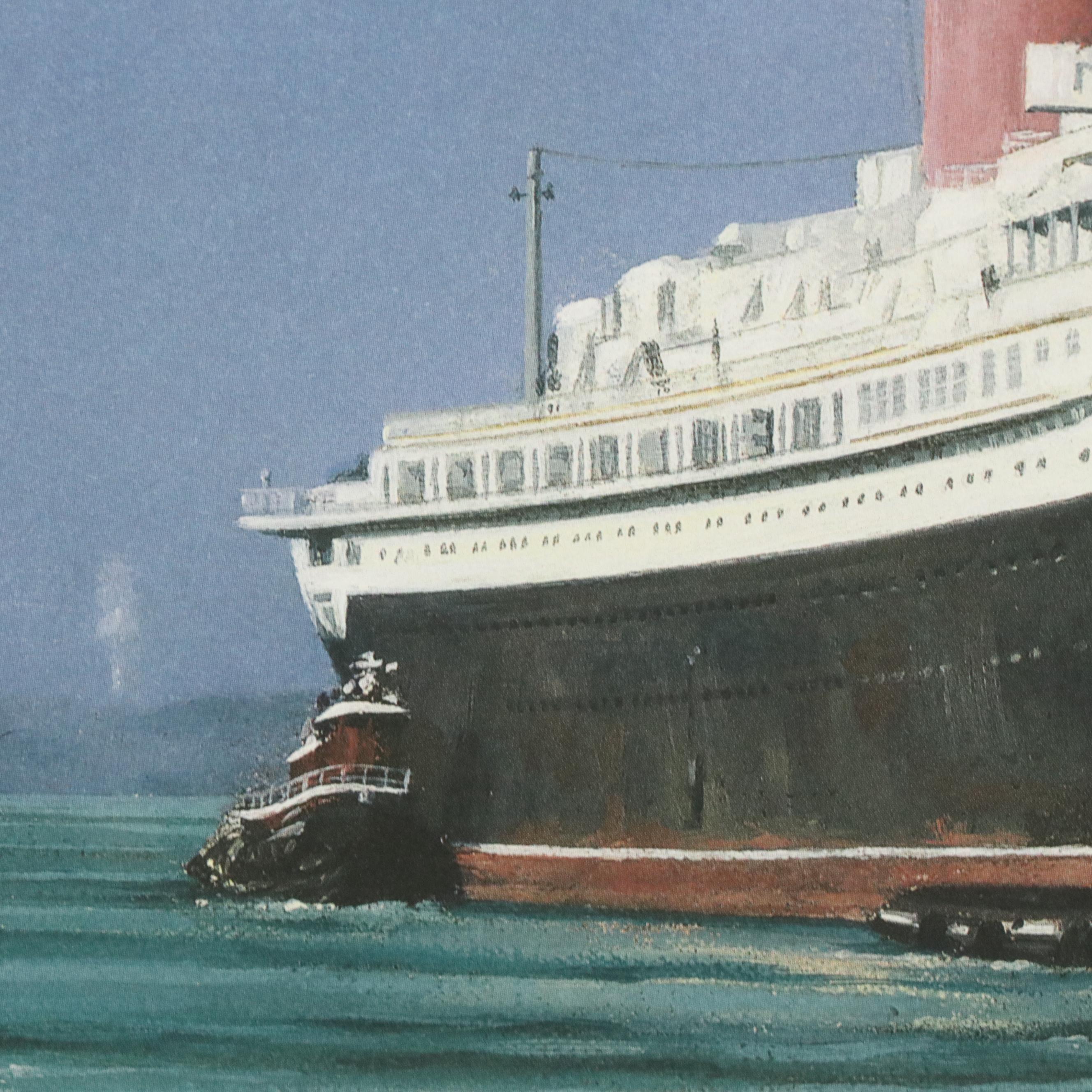 Robert C. Semler Offset Lithograph With Graphite Remarque "Anticipation," 1996