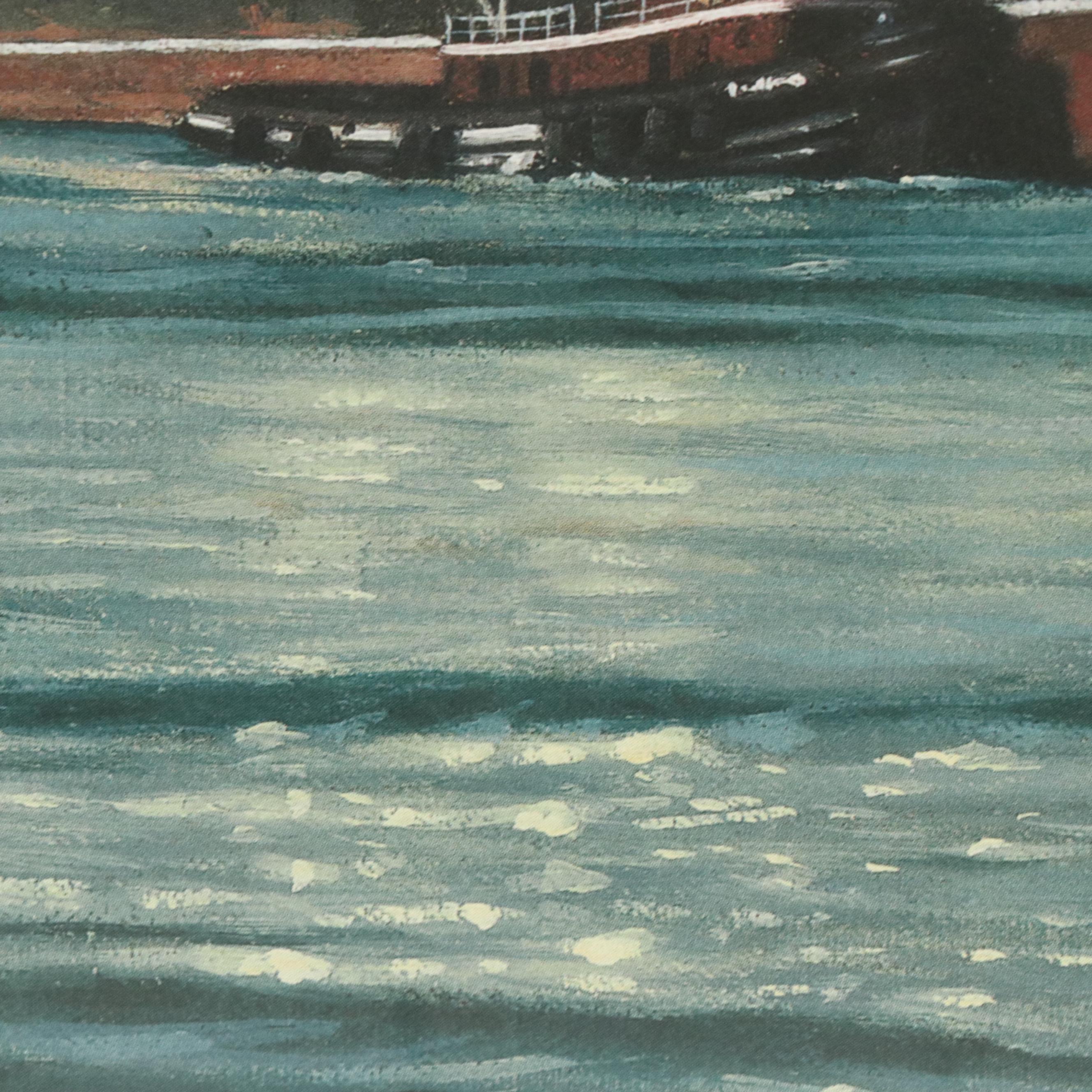 Robert C. Semler Offset Lithograph With Graphite Remarque "Anticipation," 1996