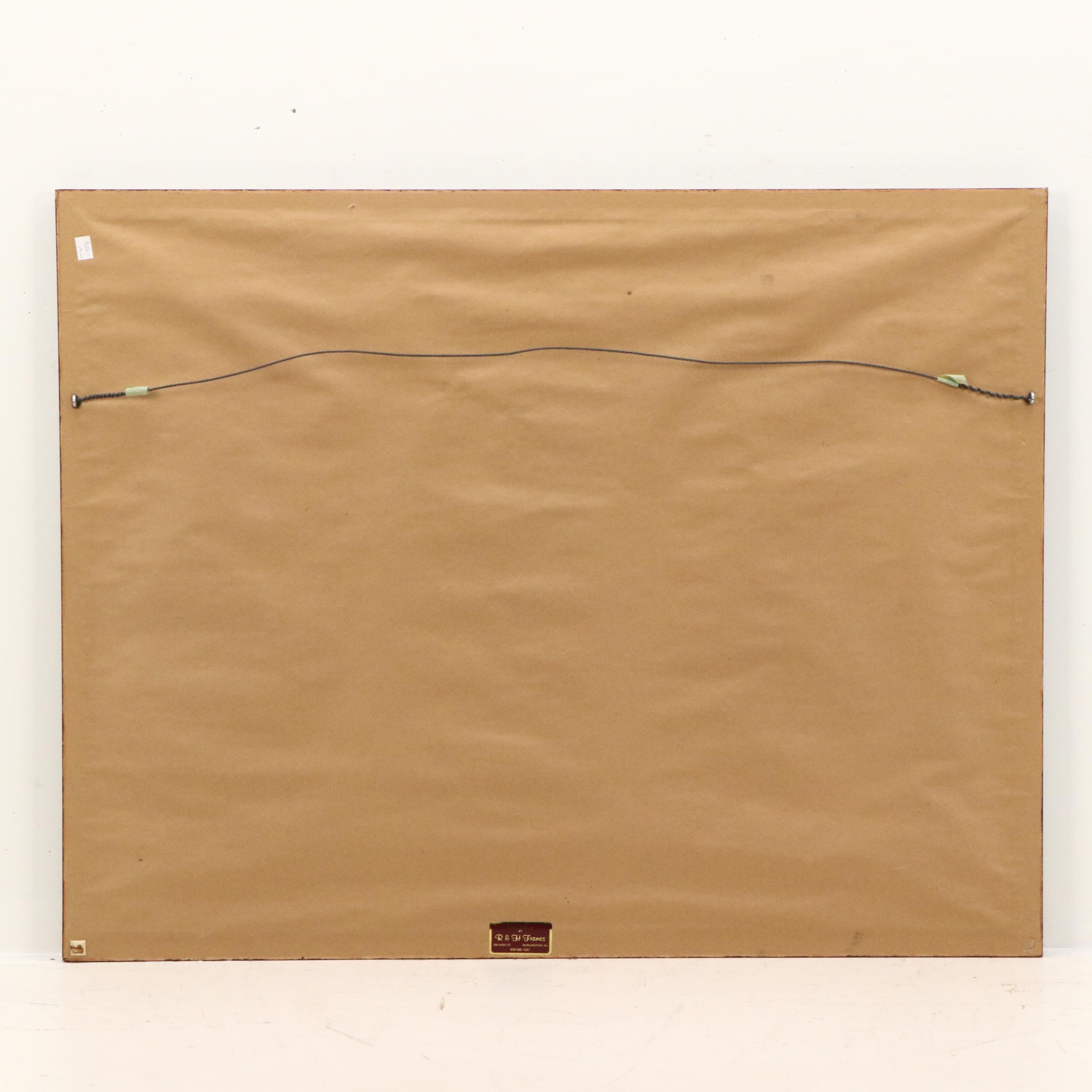 Robert C. Semler Offset Lithograph With Graphite Remarque "Anticipation," 1996