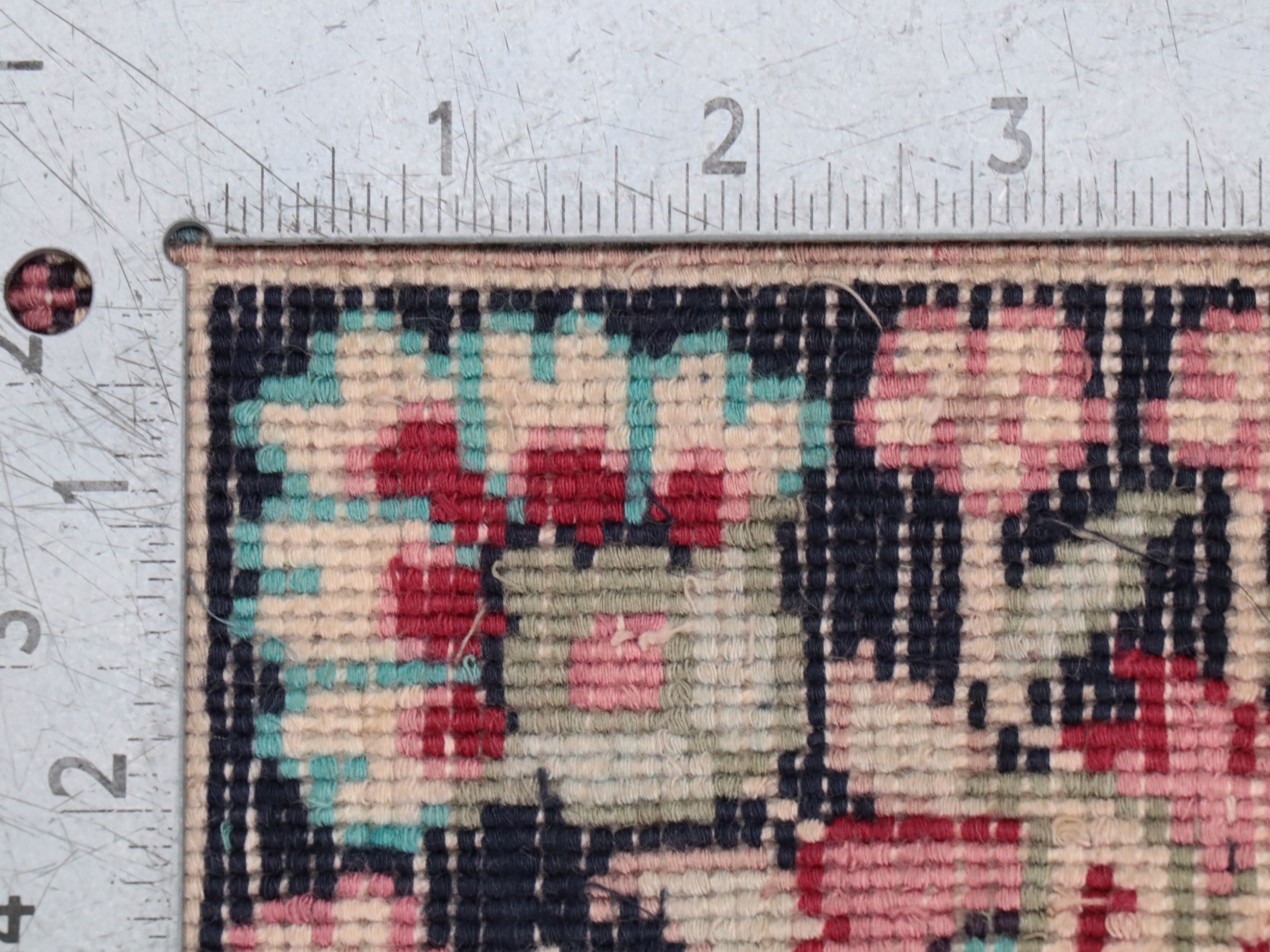 10' x 14'2 Hand-Knotted Persian Kerman Silk Blend Room Sized Rug