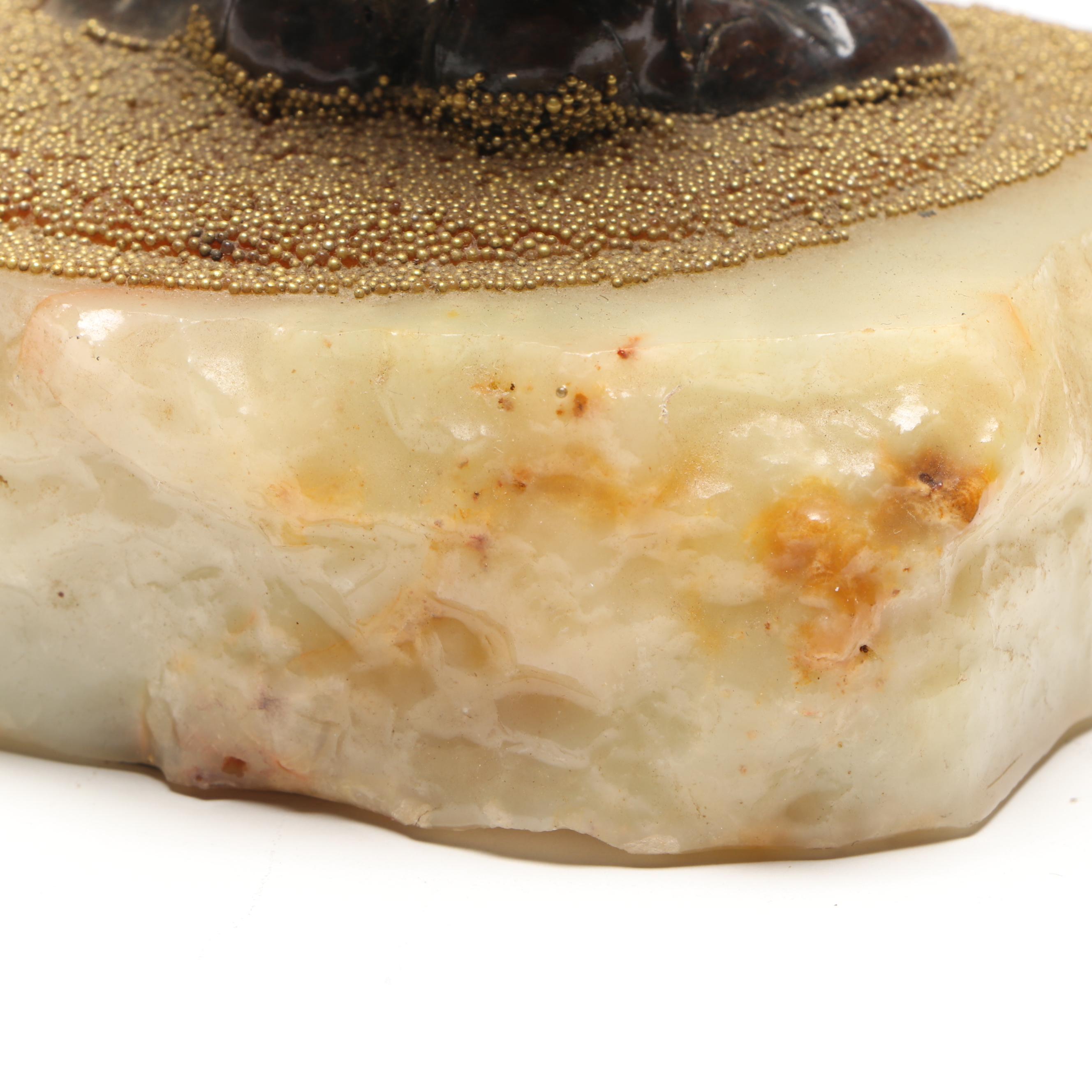 Ron Lee Signed Metal Clown Sculpture, 1986